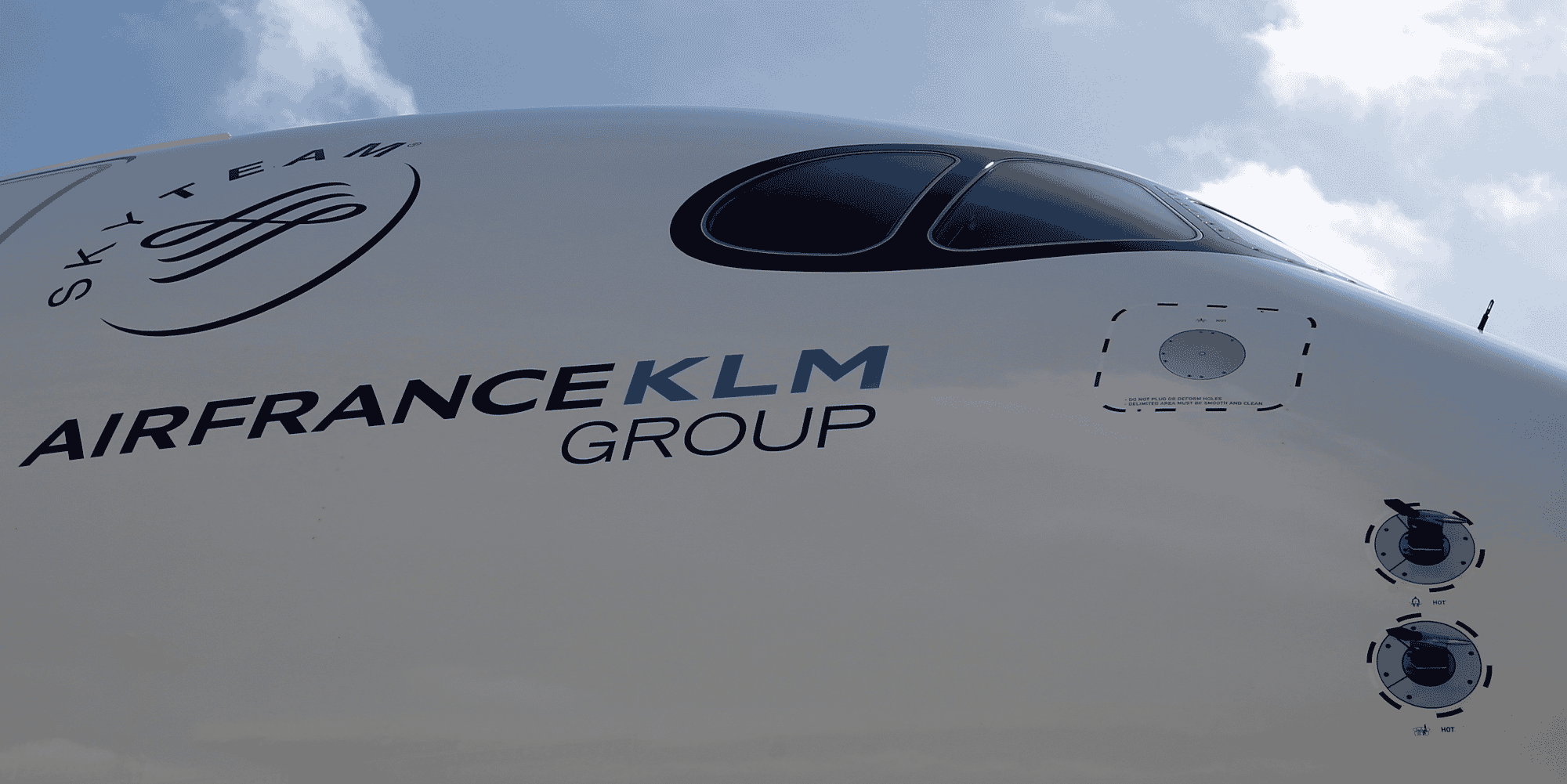 Un A350 d'Air France-KLM.