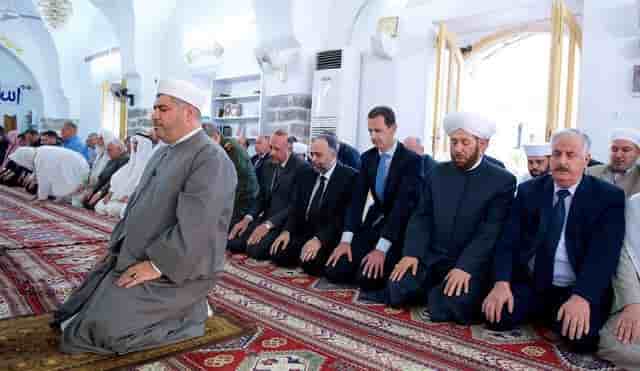 Assad prie a hama pour l'aid