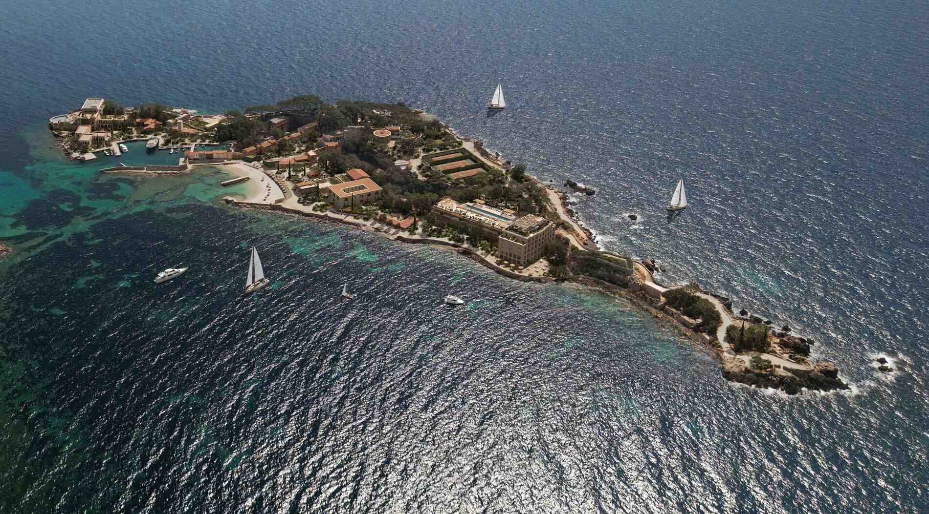 Pour remettre en forme l’île de Bendor, familles Ricard et Zannier main dans la main