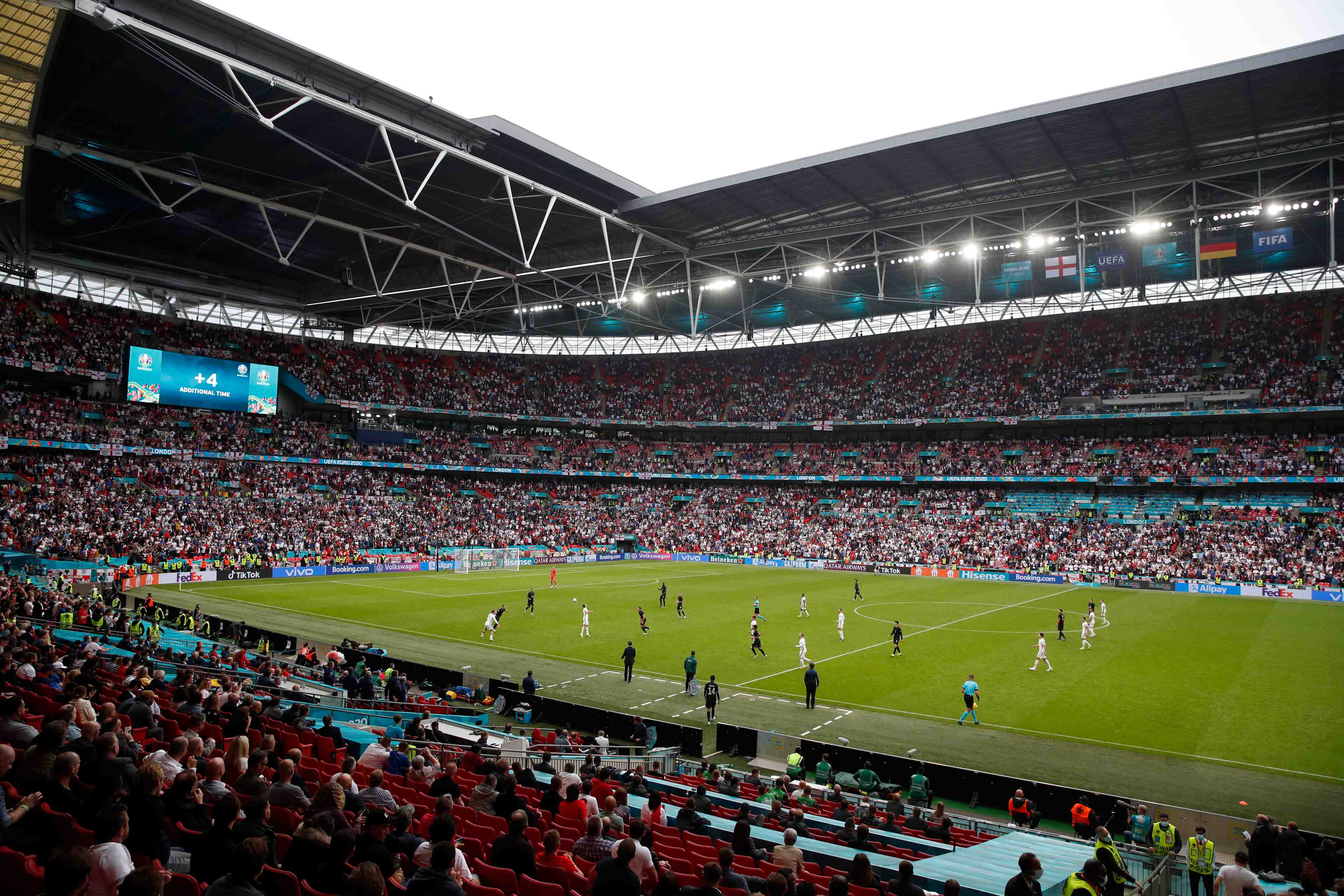 Grande-bretagne: johnson ne prevoit pas de reduire le nombre de spectateurs pour l'euro de football