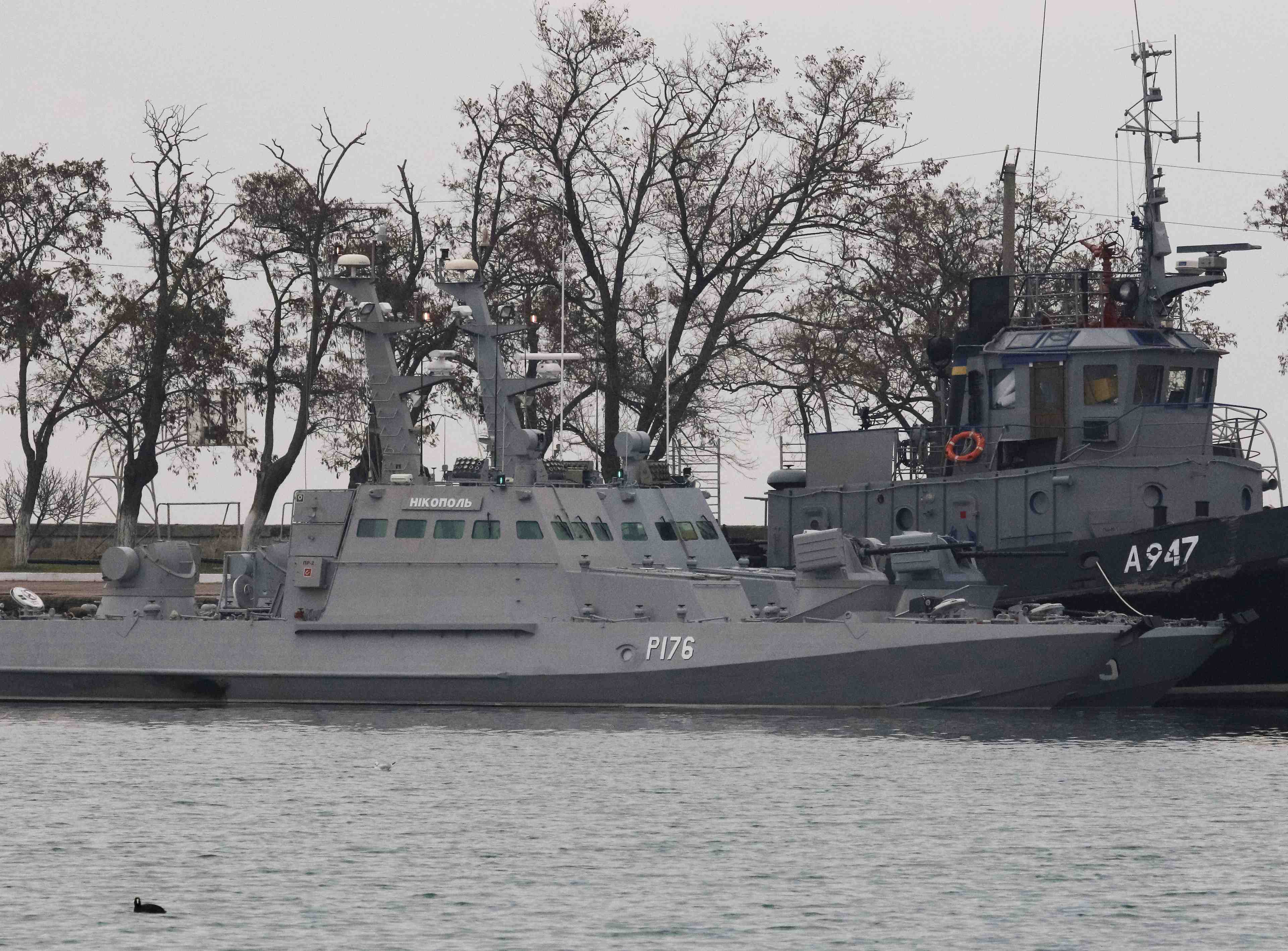 Moscou rejette l'appel de paris et berlin a la liberation des marins ukrainiens