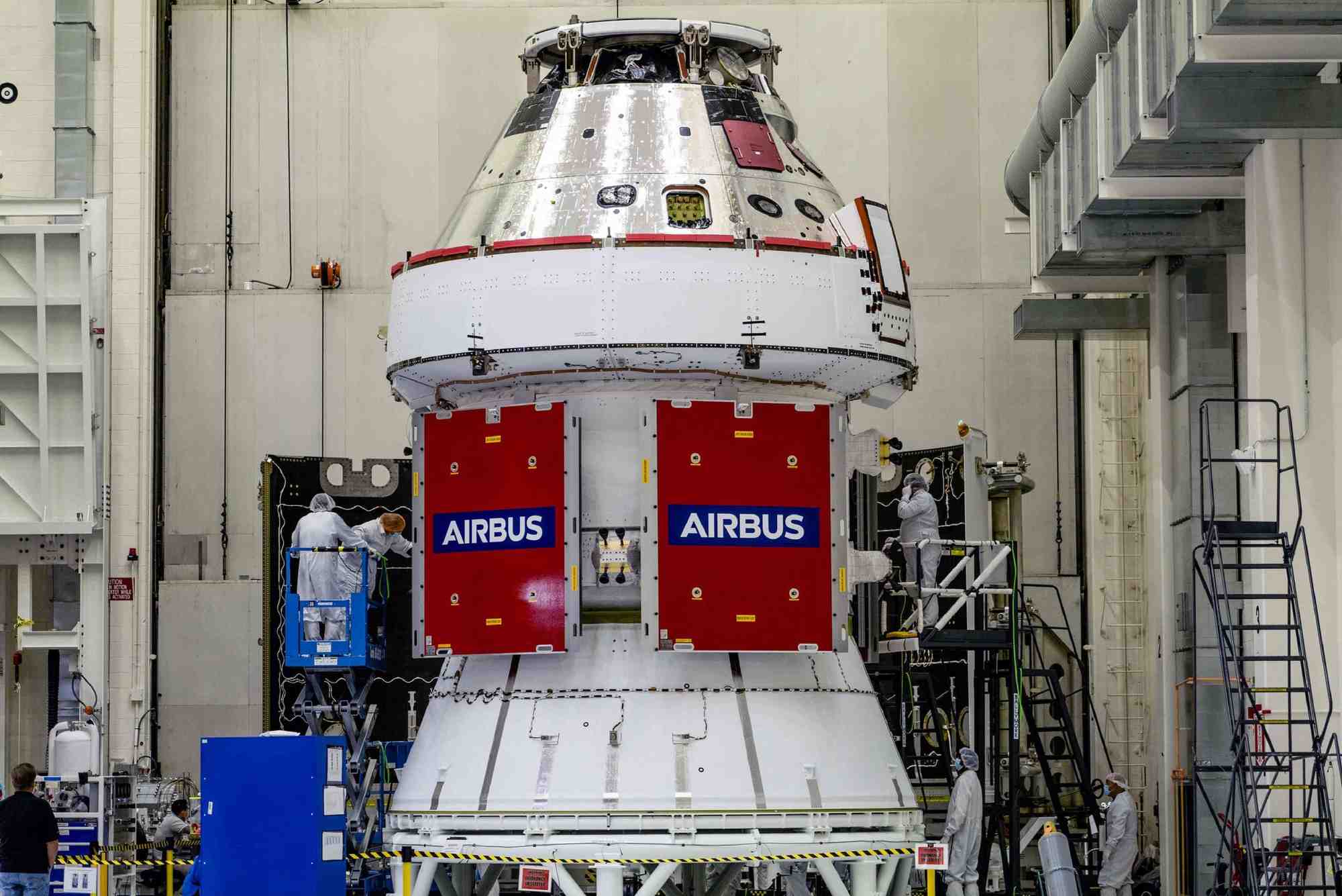 Artemis NASA Lune ESM modules de service européens Airbus ESA