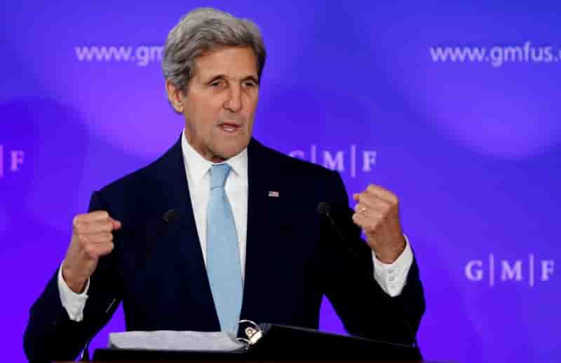John kerry juge le soutien russe a assad "irresponsable"