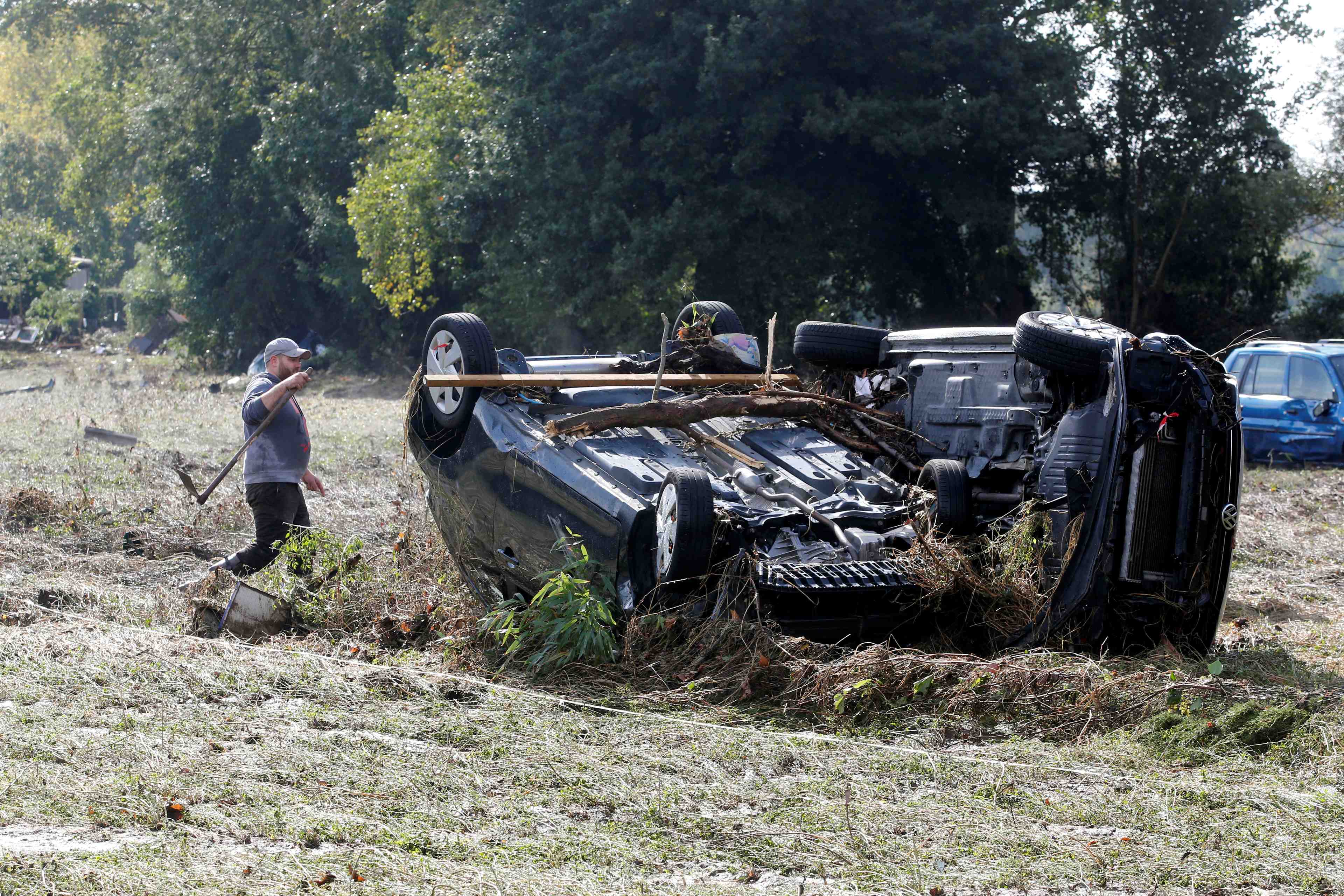 Un premier versement pour aider a la reconstruction de l'aude