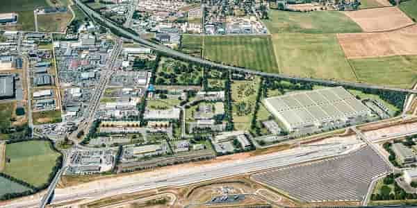 Le parc d'activités Aliénor à côté de Poitiers fait partie des sites clés en main labellisés en 2021.