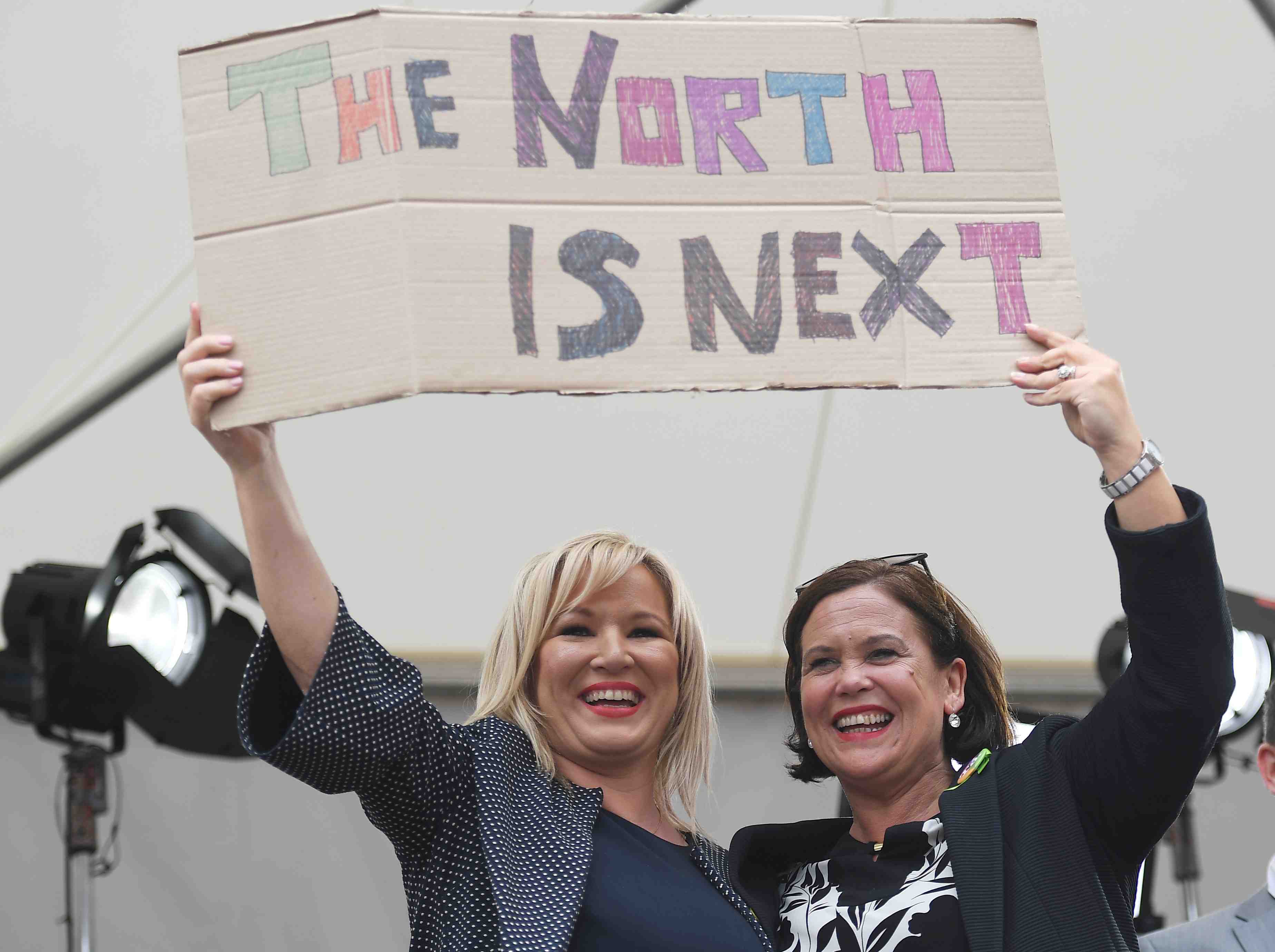 Manifestation pro-ivg dans le centre de belfast