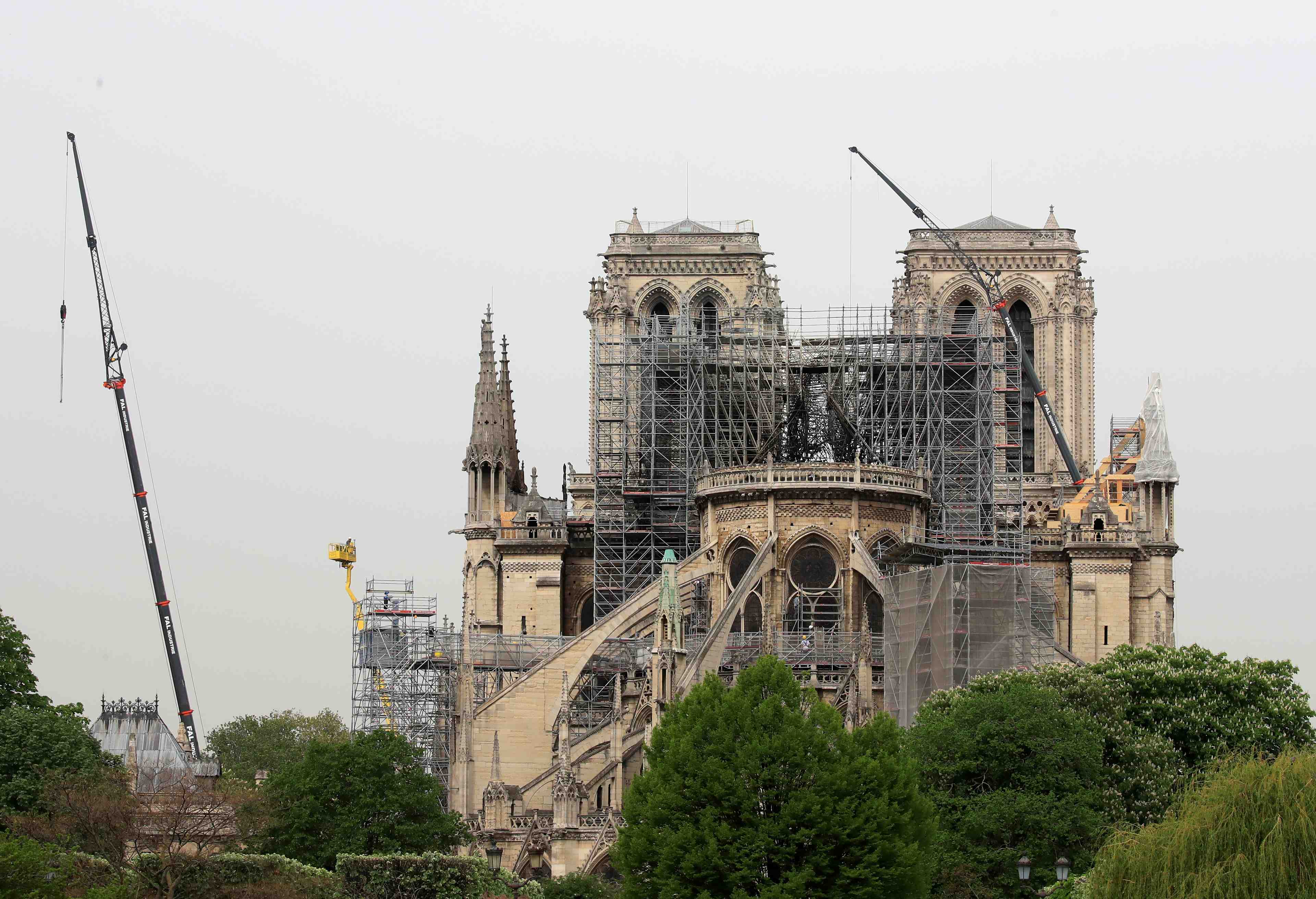 Notre-dame: des professionnels de la restauration s'inquietent