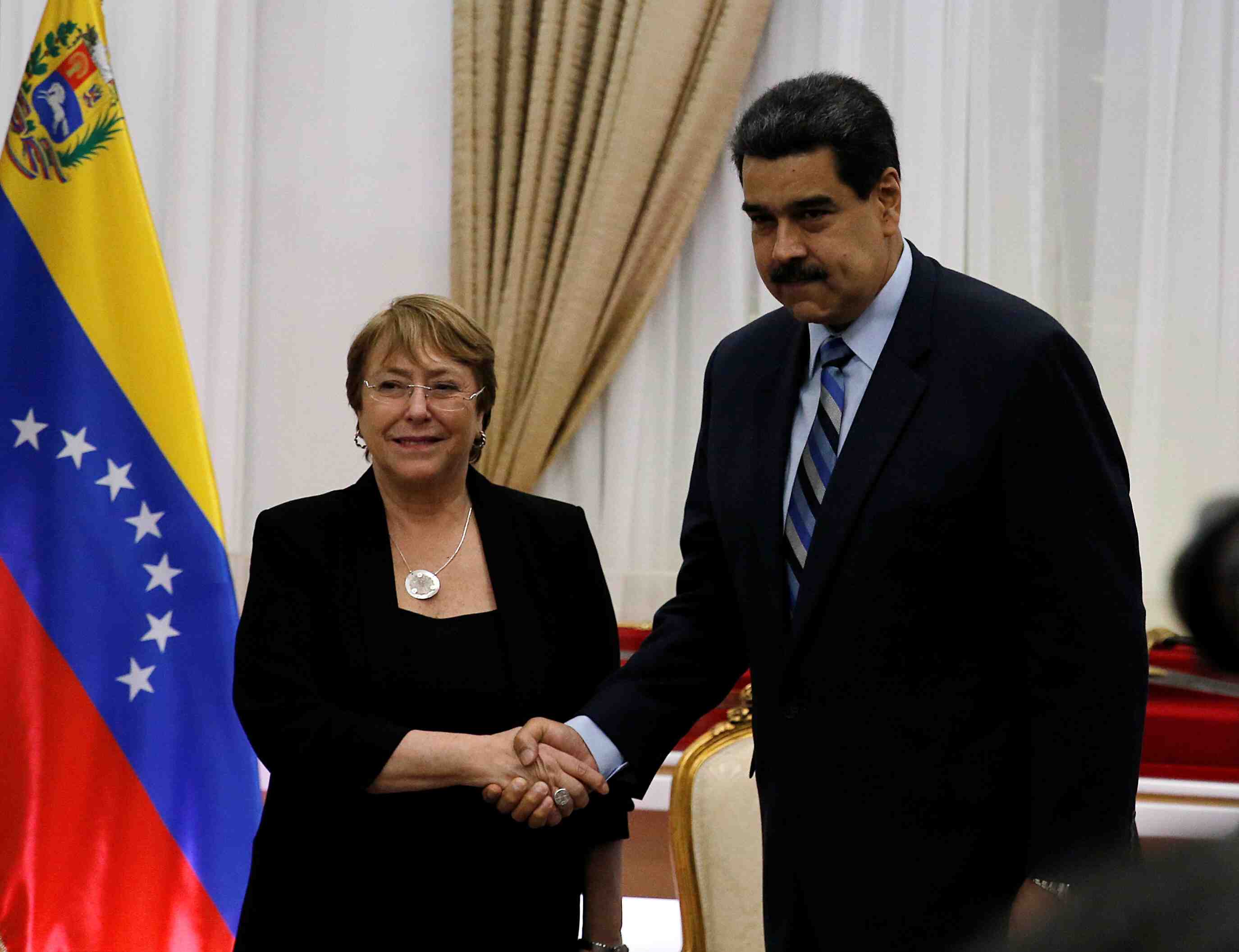 Venezuela: michelle bachelet reclame la liberation des opposants