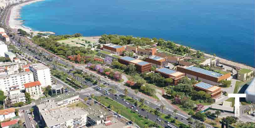 La future station d’épuration de la Métropole Nice Côte d’Azur fera la transition entre un modèle traditionnel, Haliotis, et un nouveau complexe, Haliotis 2, producteur de ressources et d’énergie.
