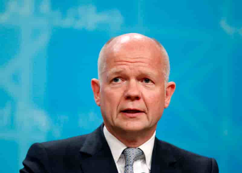 Démission surprise du secrétaire au Foreign office William Hague