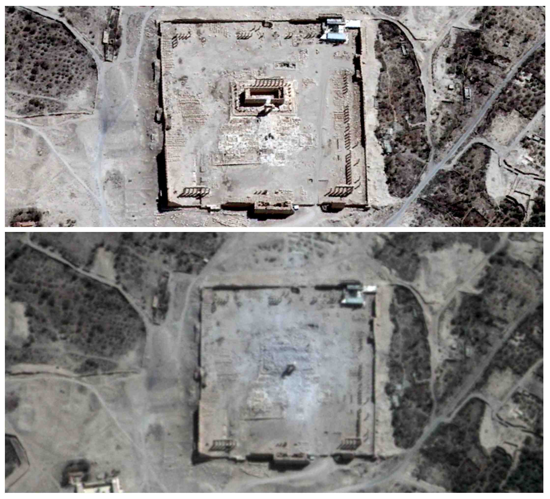 L'onu confirme la destruction du temple de bel a palmyre
