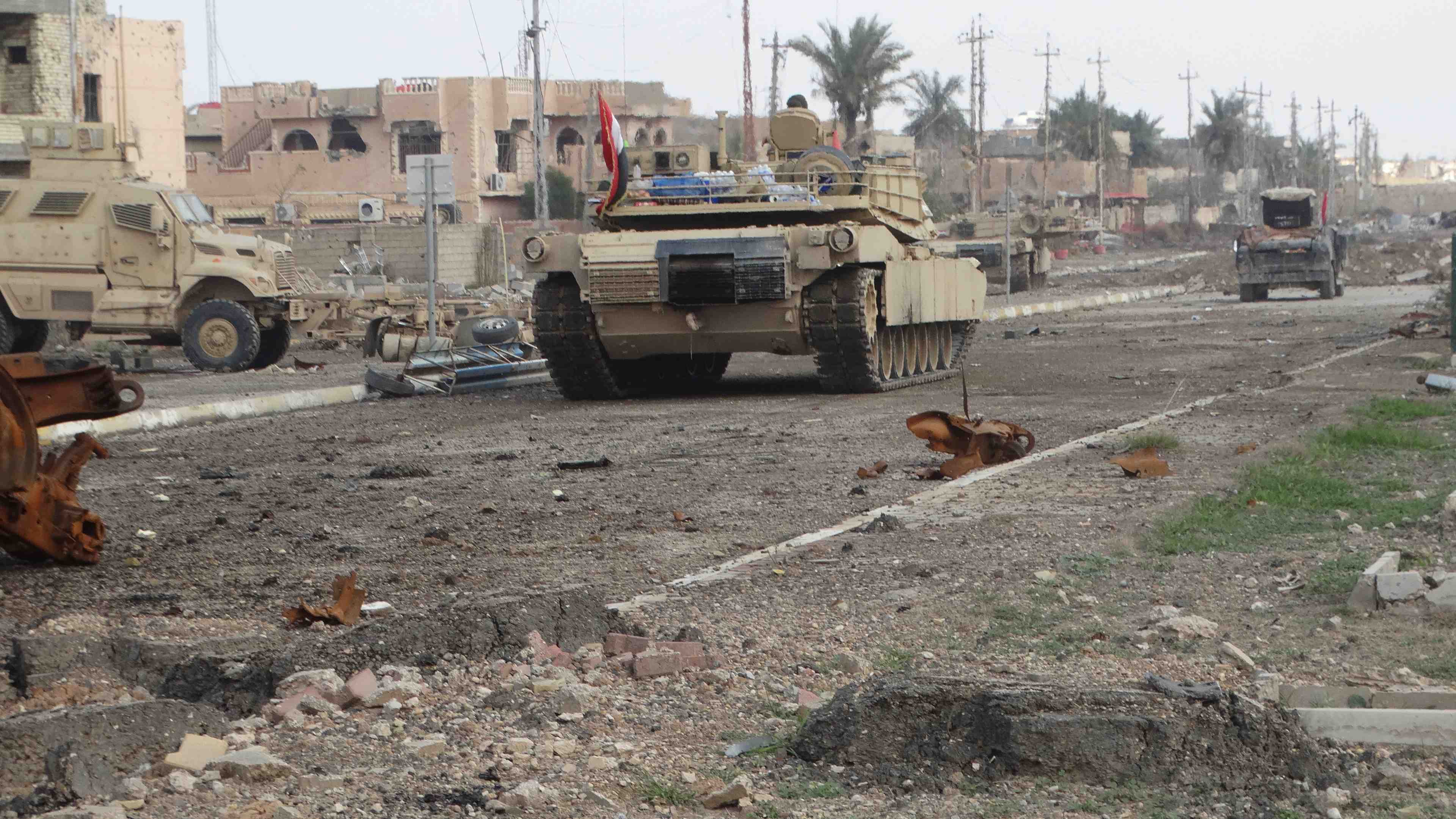 L'armee irakienne se prepare a reprendre ramadi