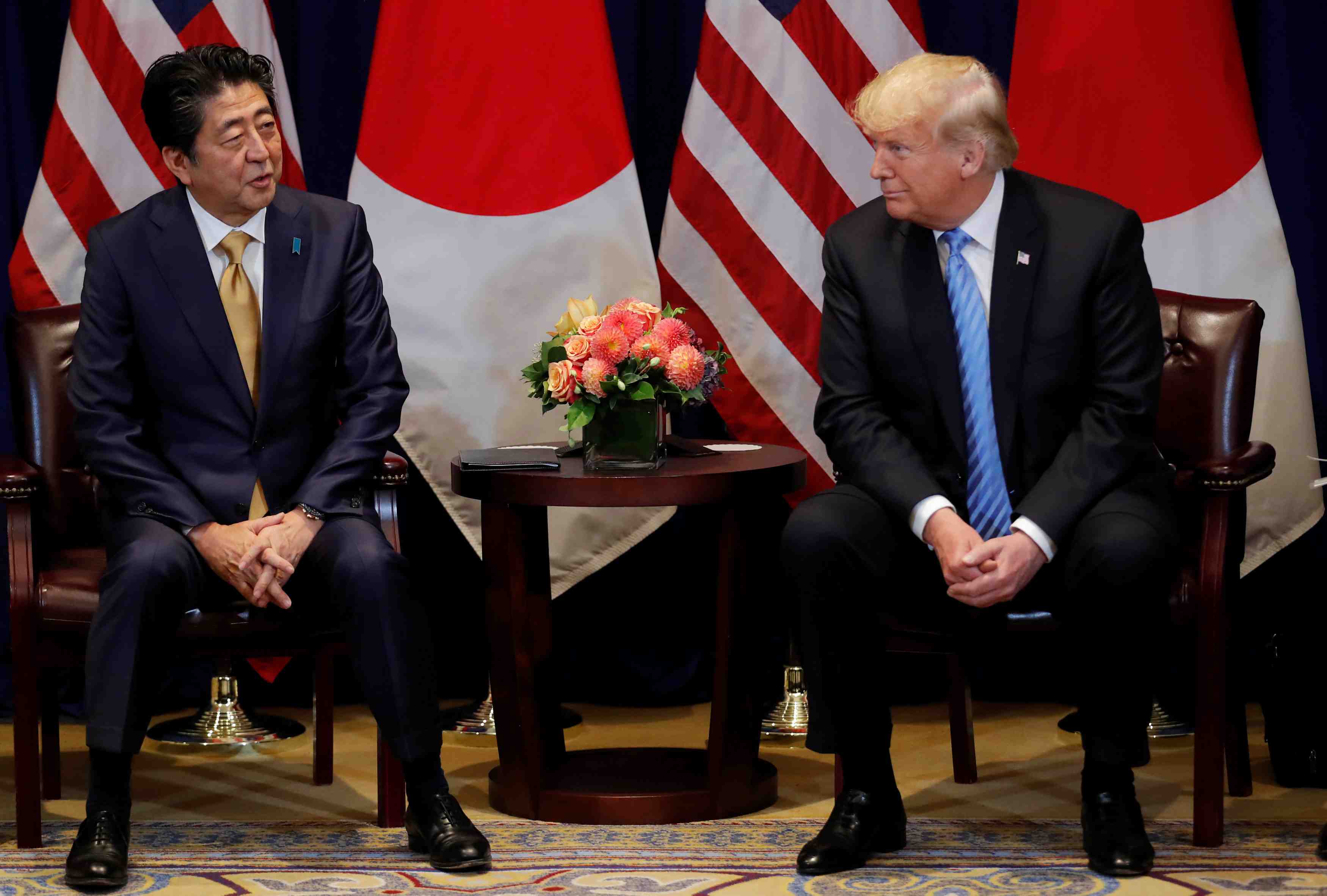 Usa et japon vont negocier un accord de libre-echange, dit trump