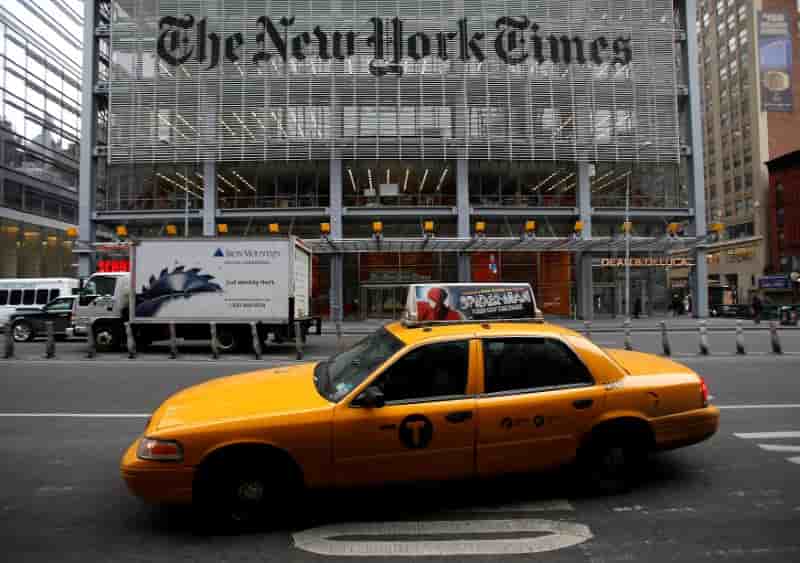 Le new york times a gagne 9% d'abonnes en ligne au 4e trimestre