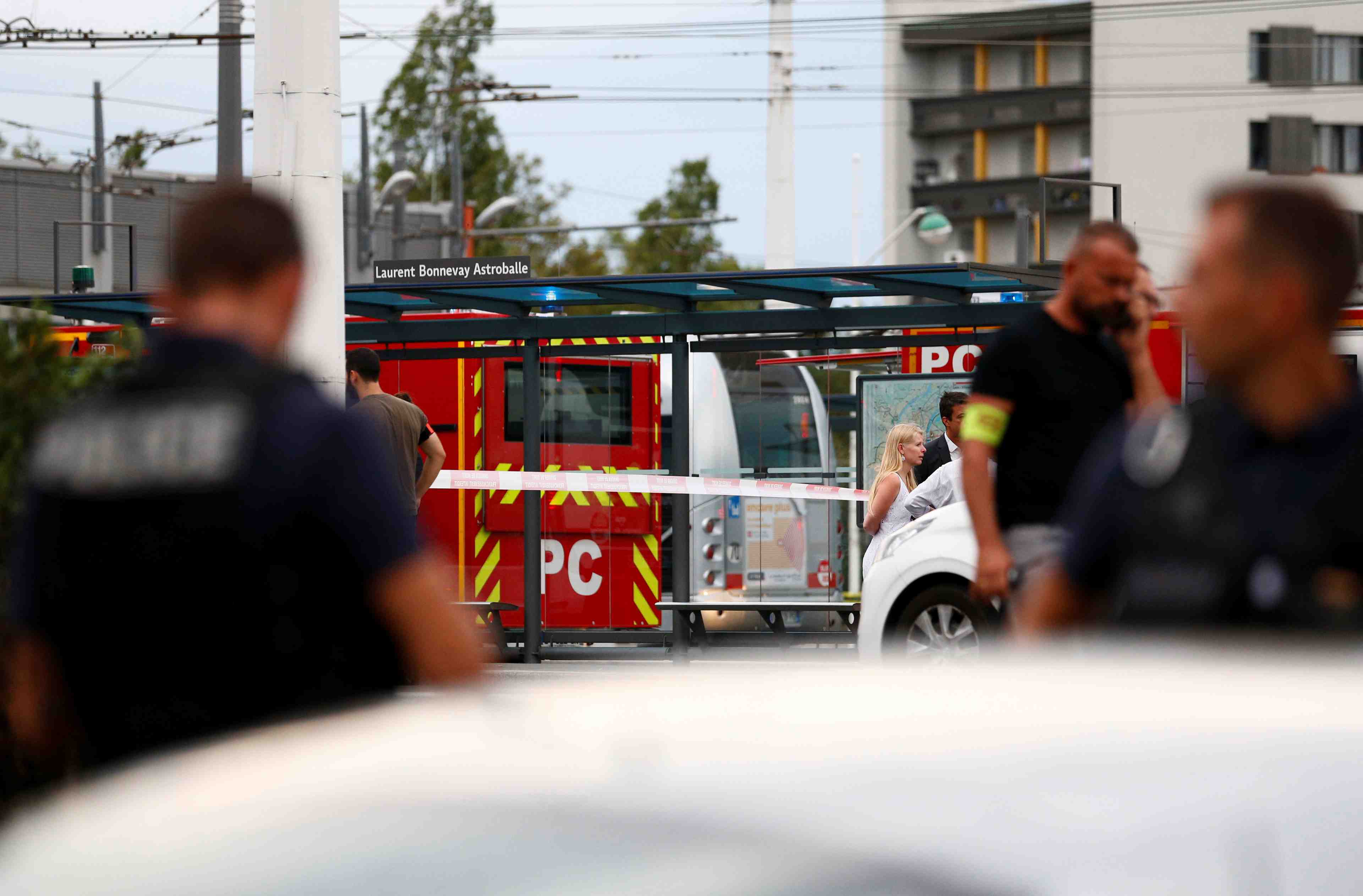 Agression au couteau a villeurbanne