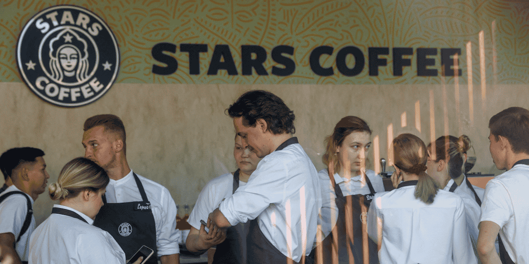 Stars Coffee à Moscou