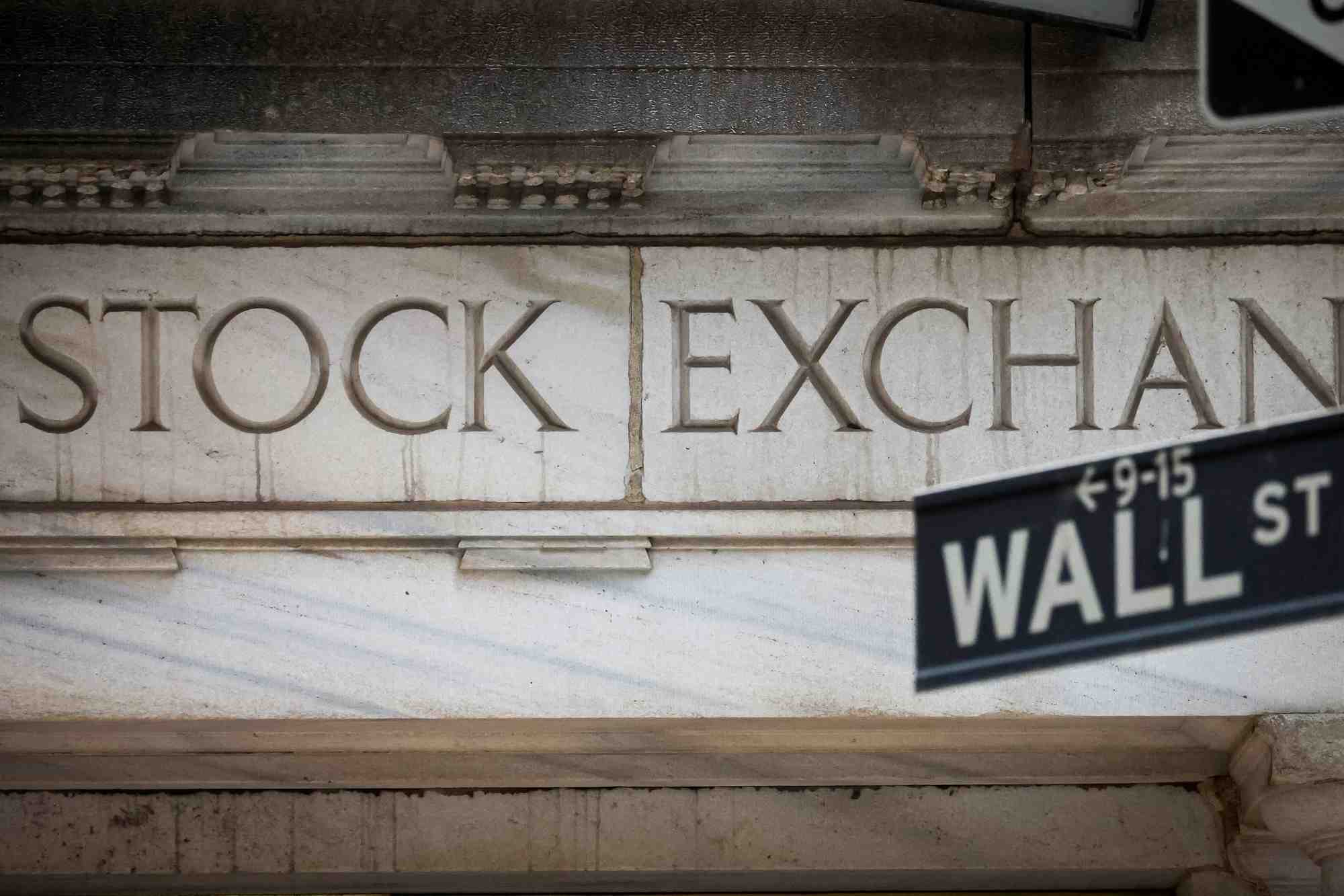 Entree de la bourse de new york