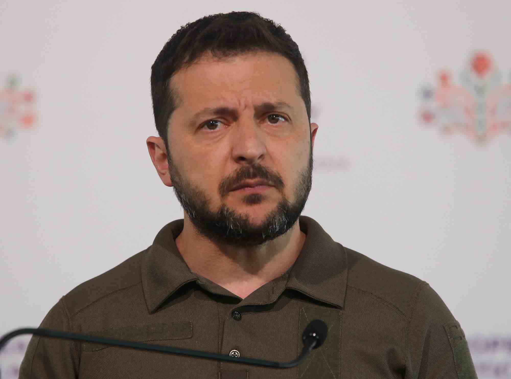 Photo de volodimir zelensky a bulboaca