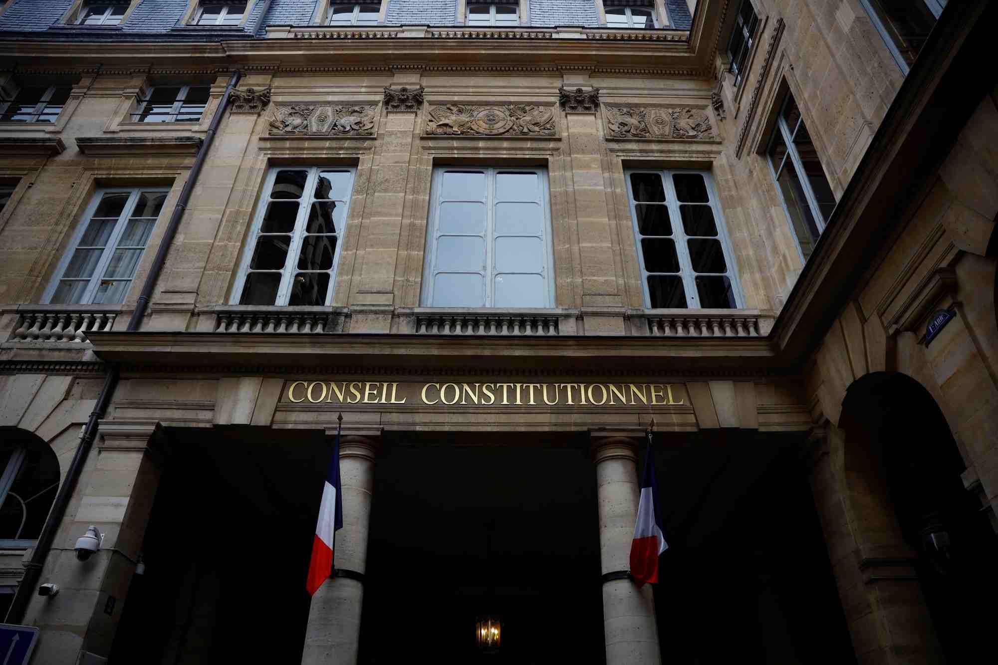 Le siege du conseil constitutionnel a paris
