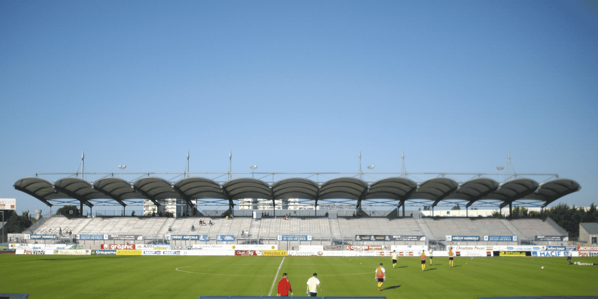 Le stade René Gaillard, à Niort, en 2009.