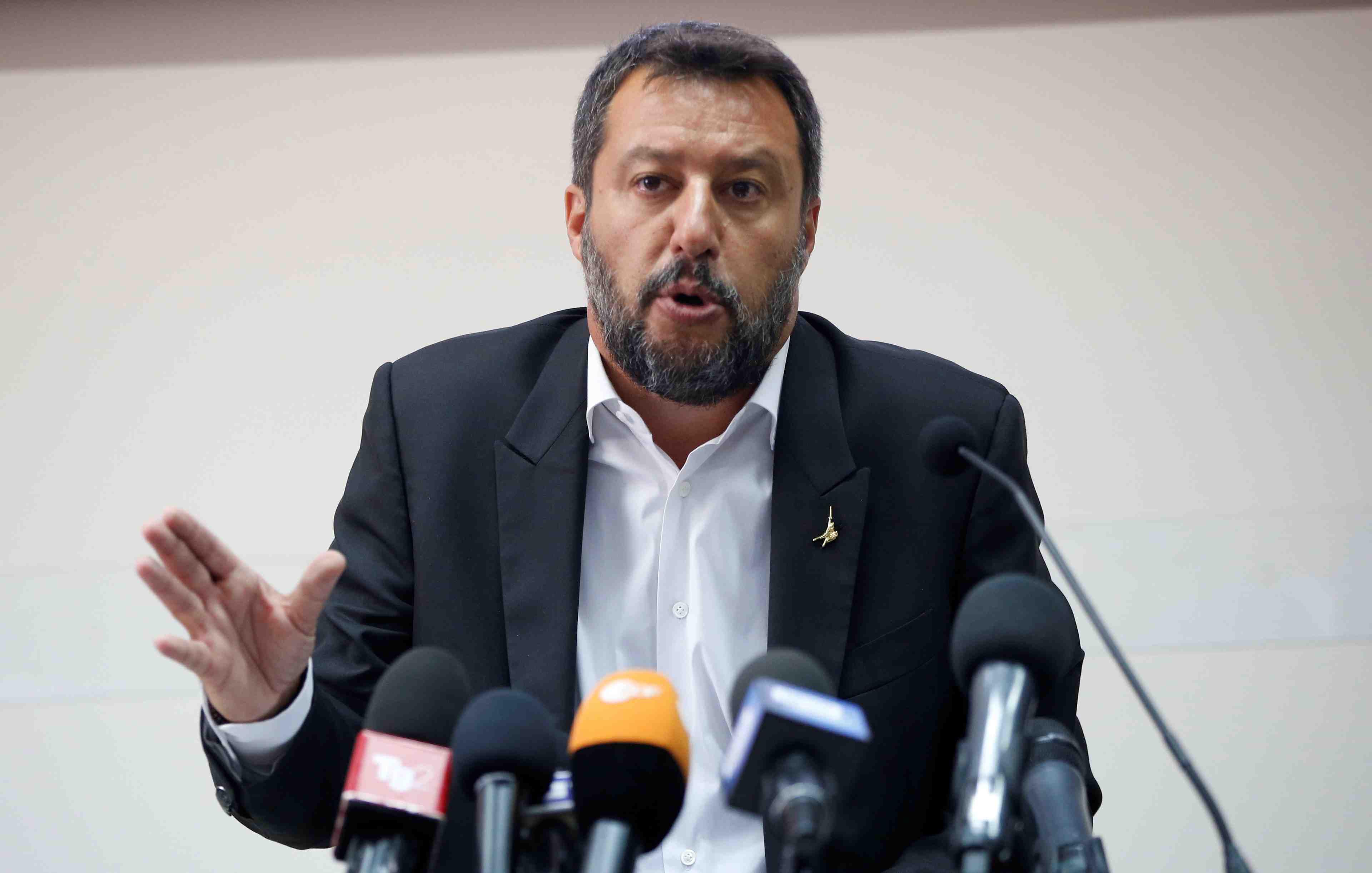 Salvini veut un budget de 50 milliards d'euros