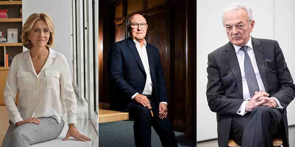 Valérie Pécresse, Michel Sapin et Jean Arthuis