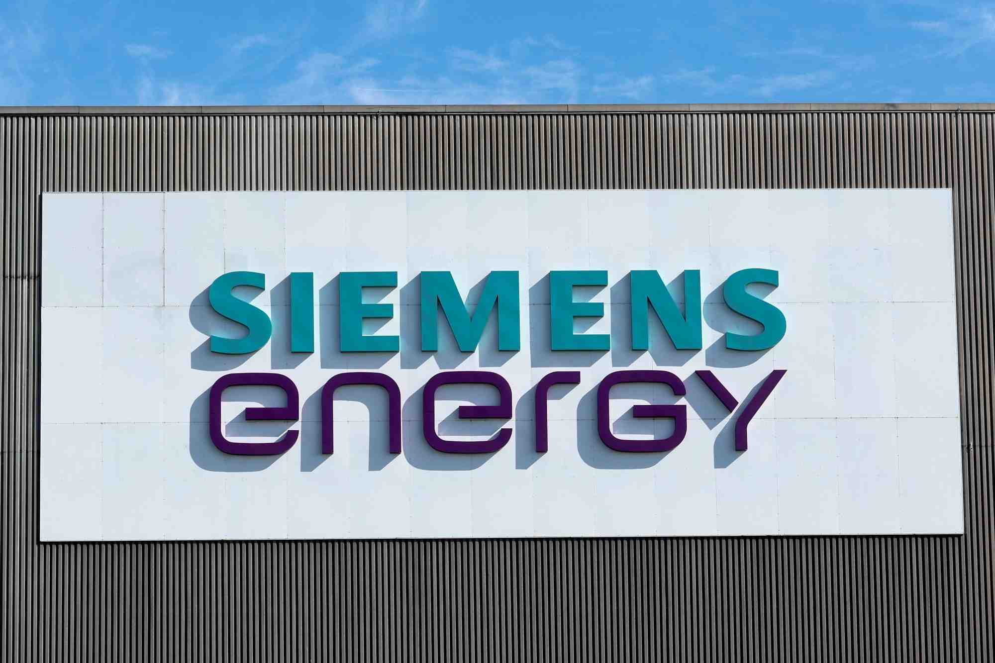 Logo de siemens energy a muelheim an der ruhr, allemagne