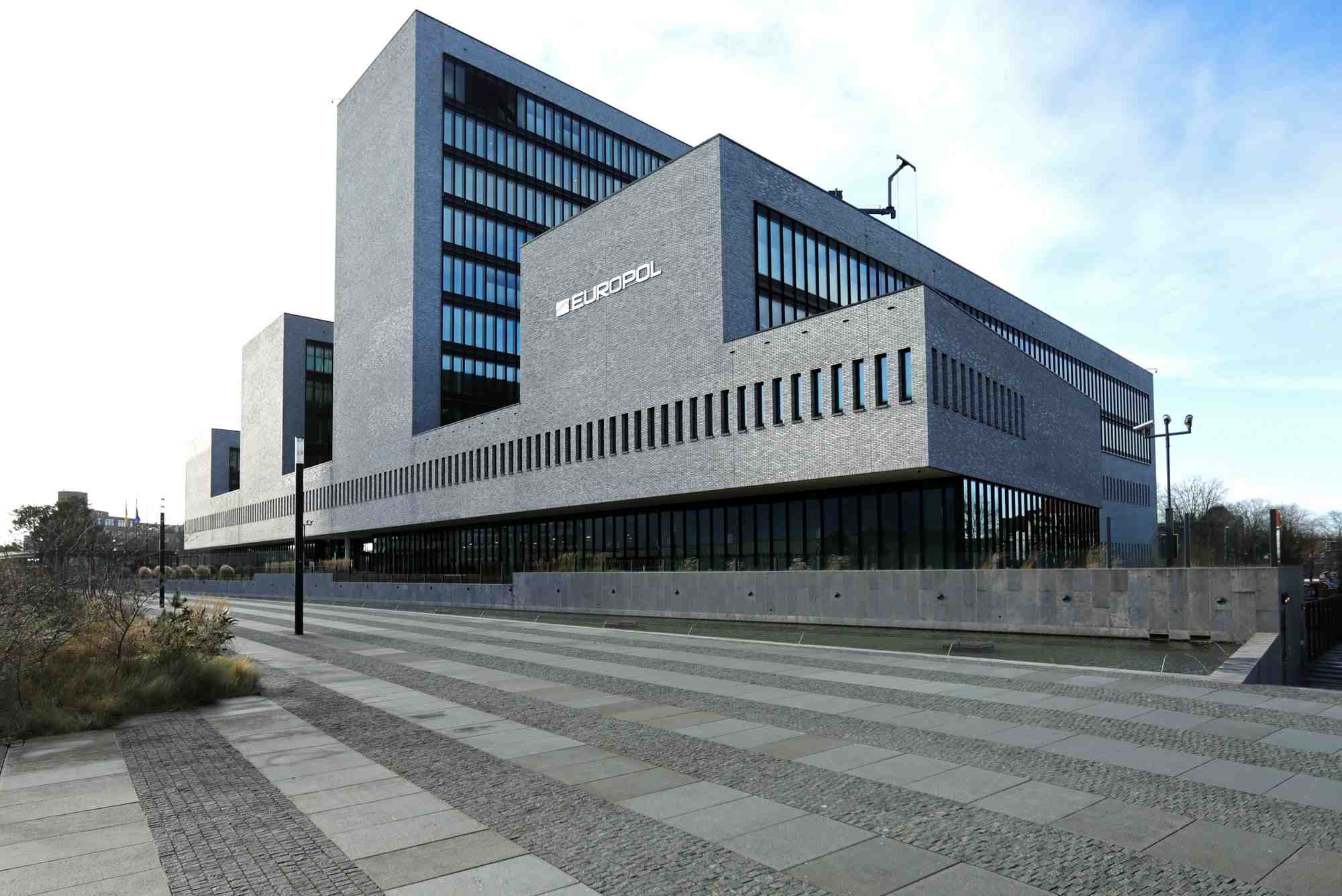 Vue generale du batiment d'europol a la haye
