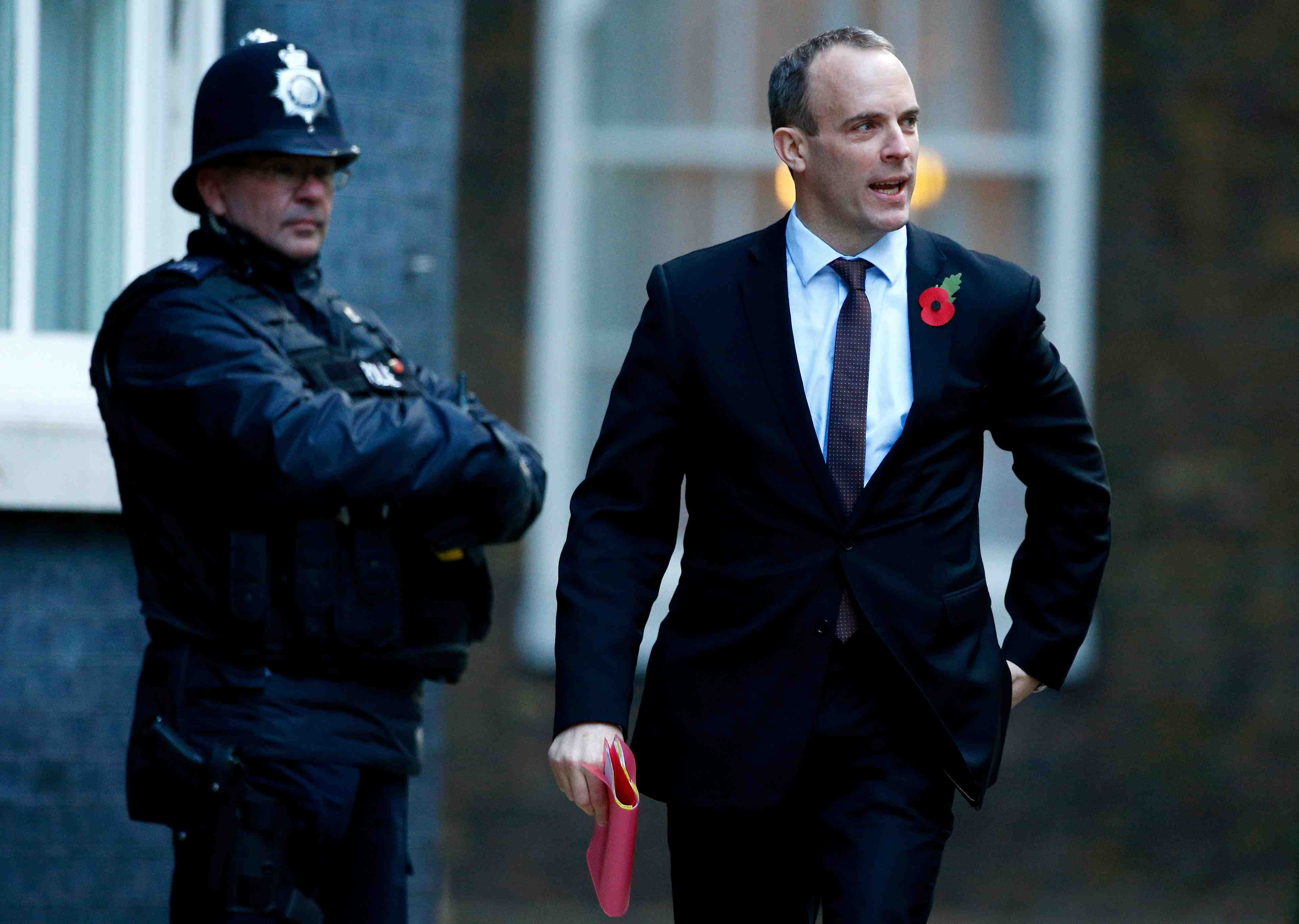 Un accord sur le brexit envisageable d'ici au 21 novembre, dit raab