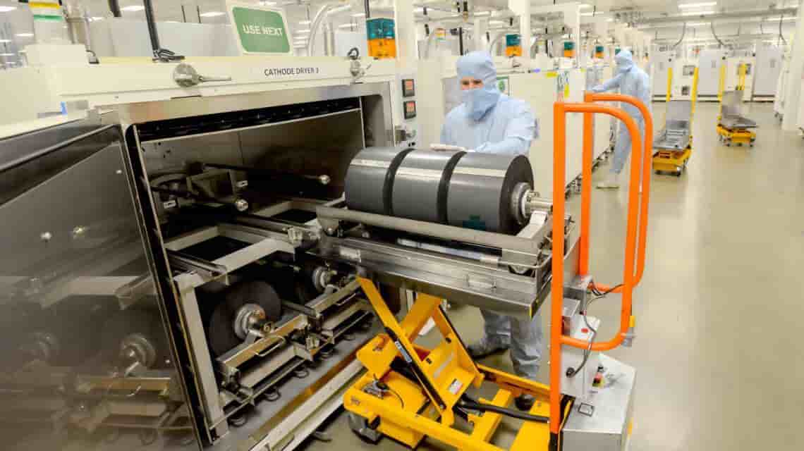 Gigafactory usines à batterie Envision à Douai