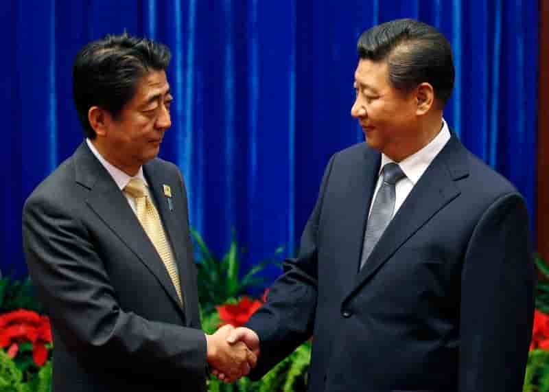 Le président chinois a rencontré le Premier ministre japonais