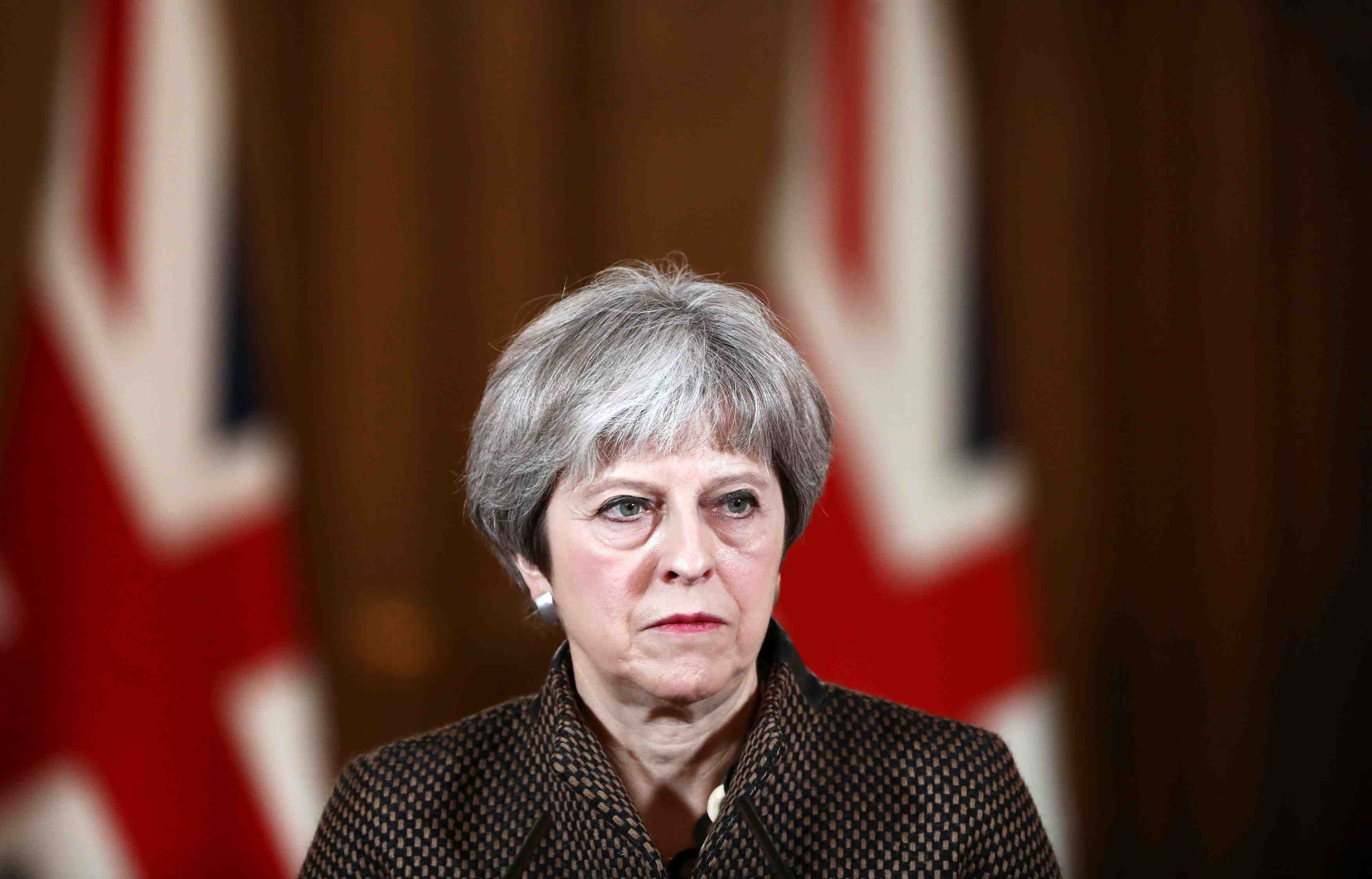 May confirme les frappes britanniques contre la syrie