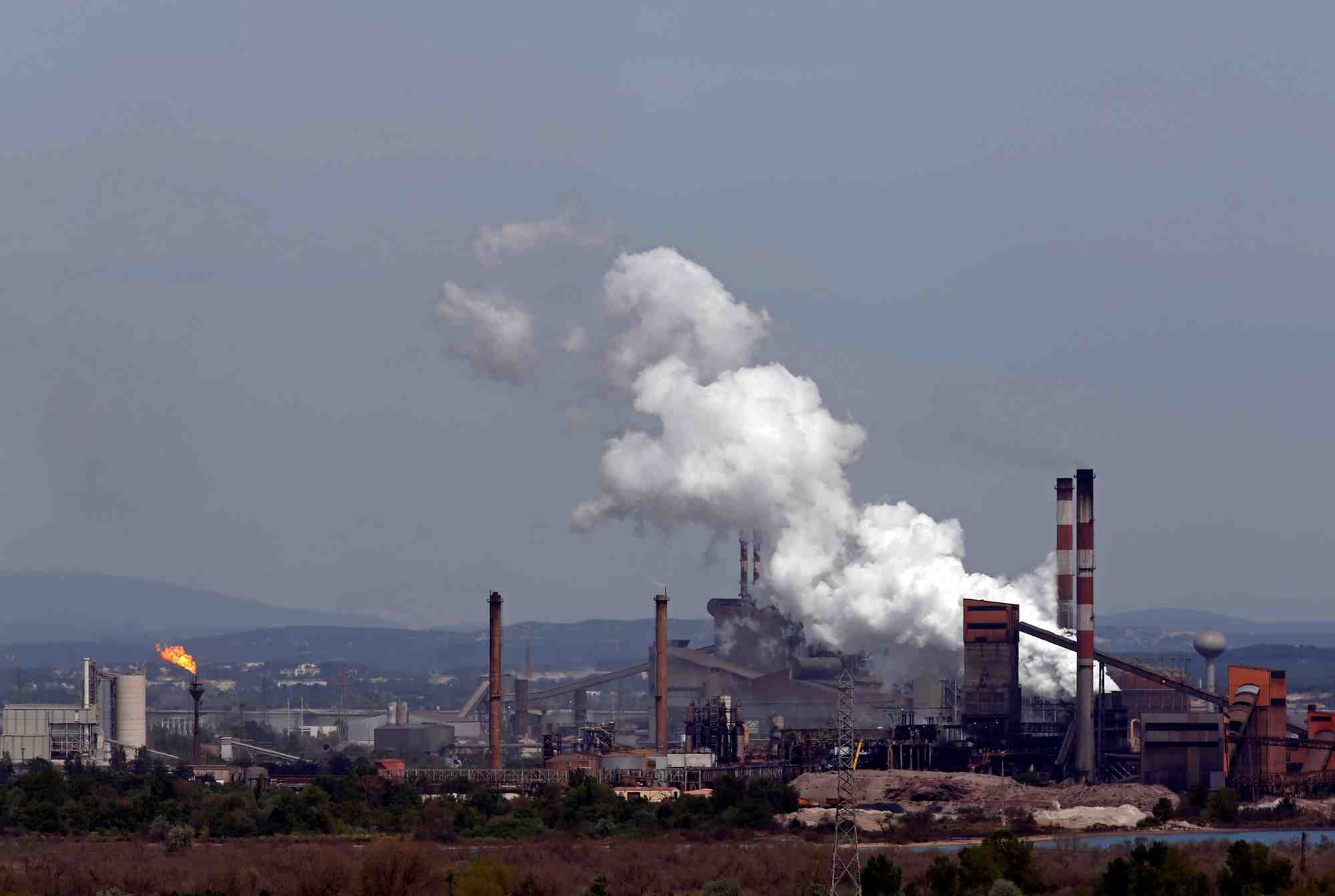 Fos-sur-Mer, Arcelor Mittal, sidérurgie,