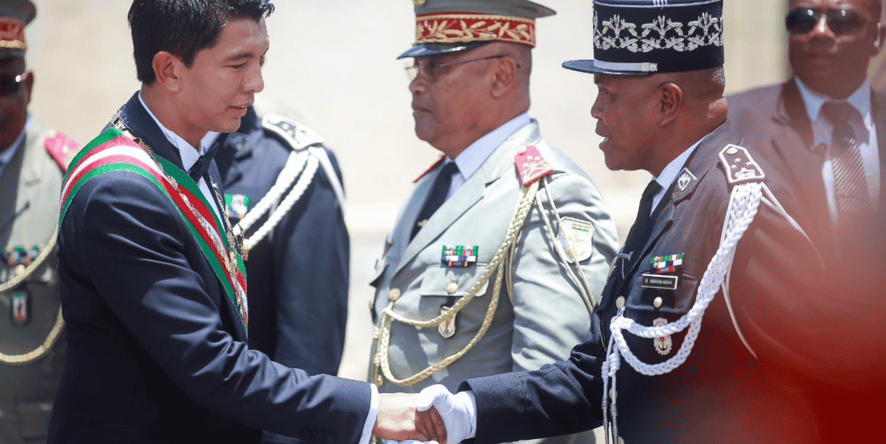 Andry Rajoelina Madagascar investiture président armée
