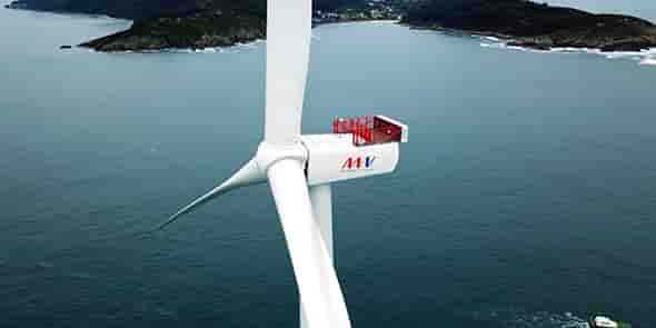 Le projet des Eoliennes flottantes du Golfe du Lion (EFGL) optent pour les éoliennes de MHI Vestas Offshore Wind, d'une capacité de 10 MW.