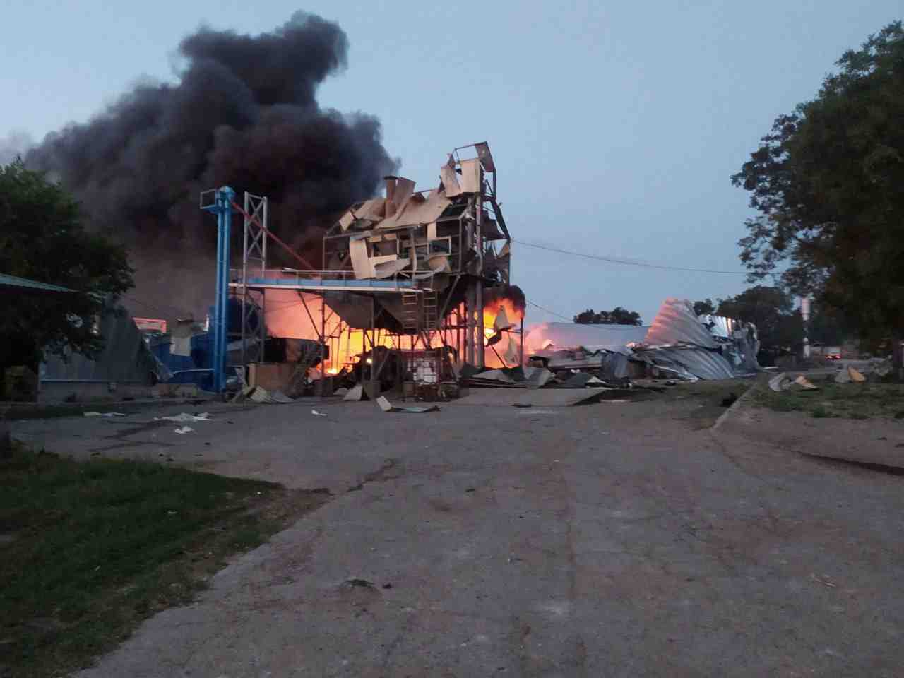 Attaque de missiles russes dans la region d'odessa
