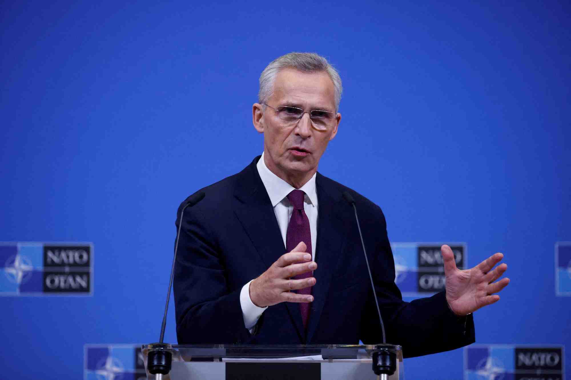 Le secrétaire général de l'OTAN, Jens Stoltenberg.