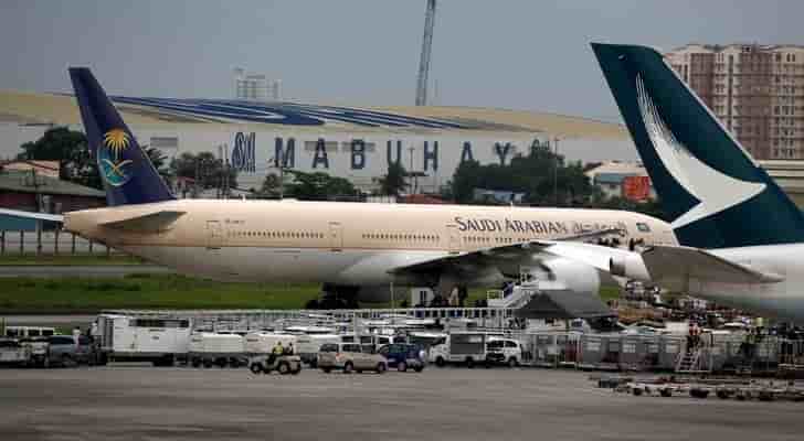 Levee des restrictions sur les vols de saudi arabian airlines