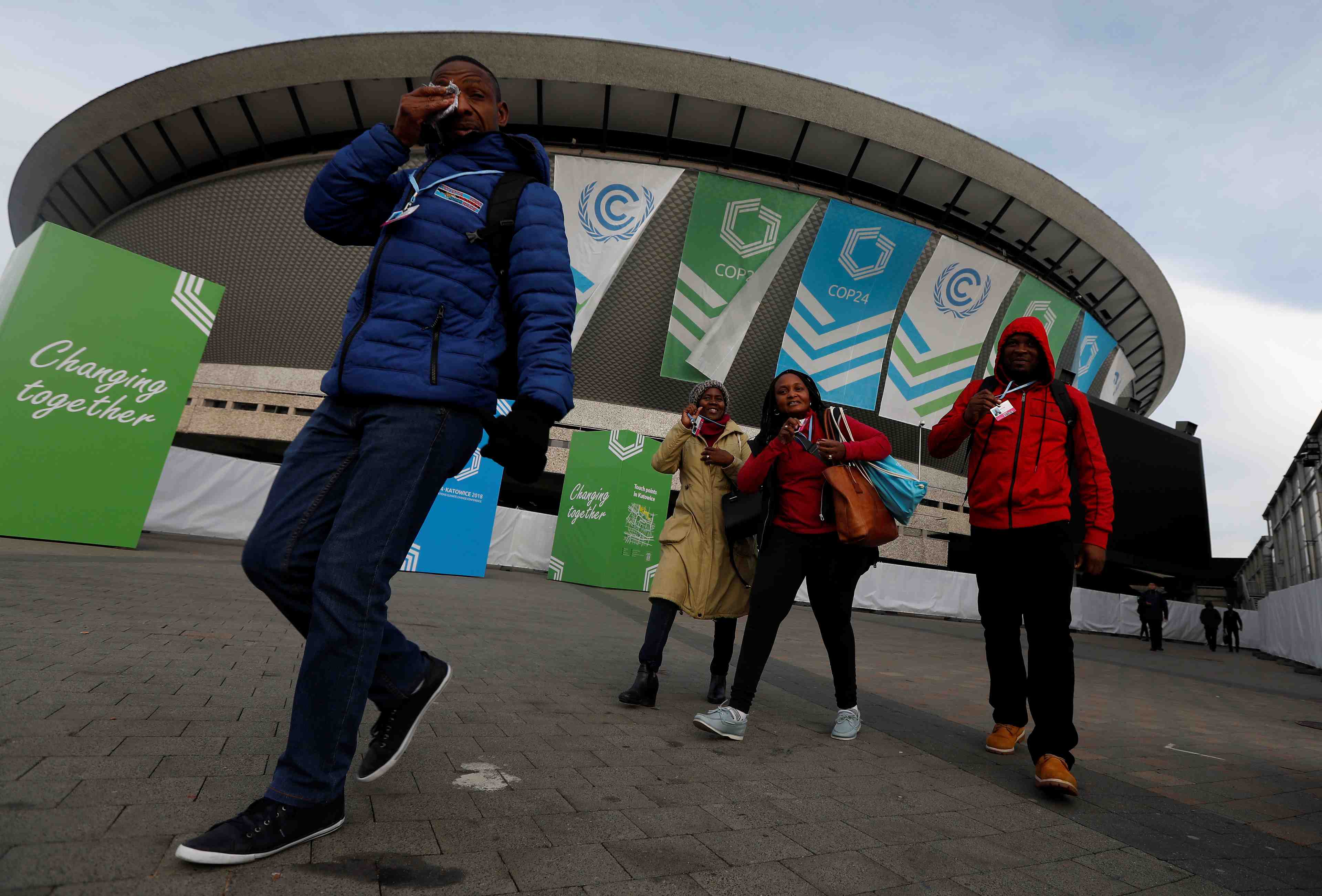 Ouverture de la cop24 a katowice en pologne