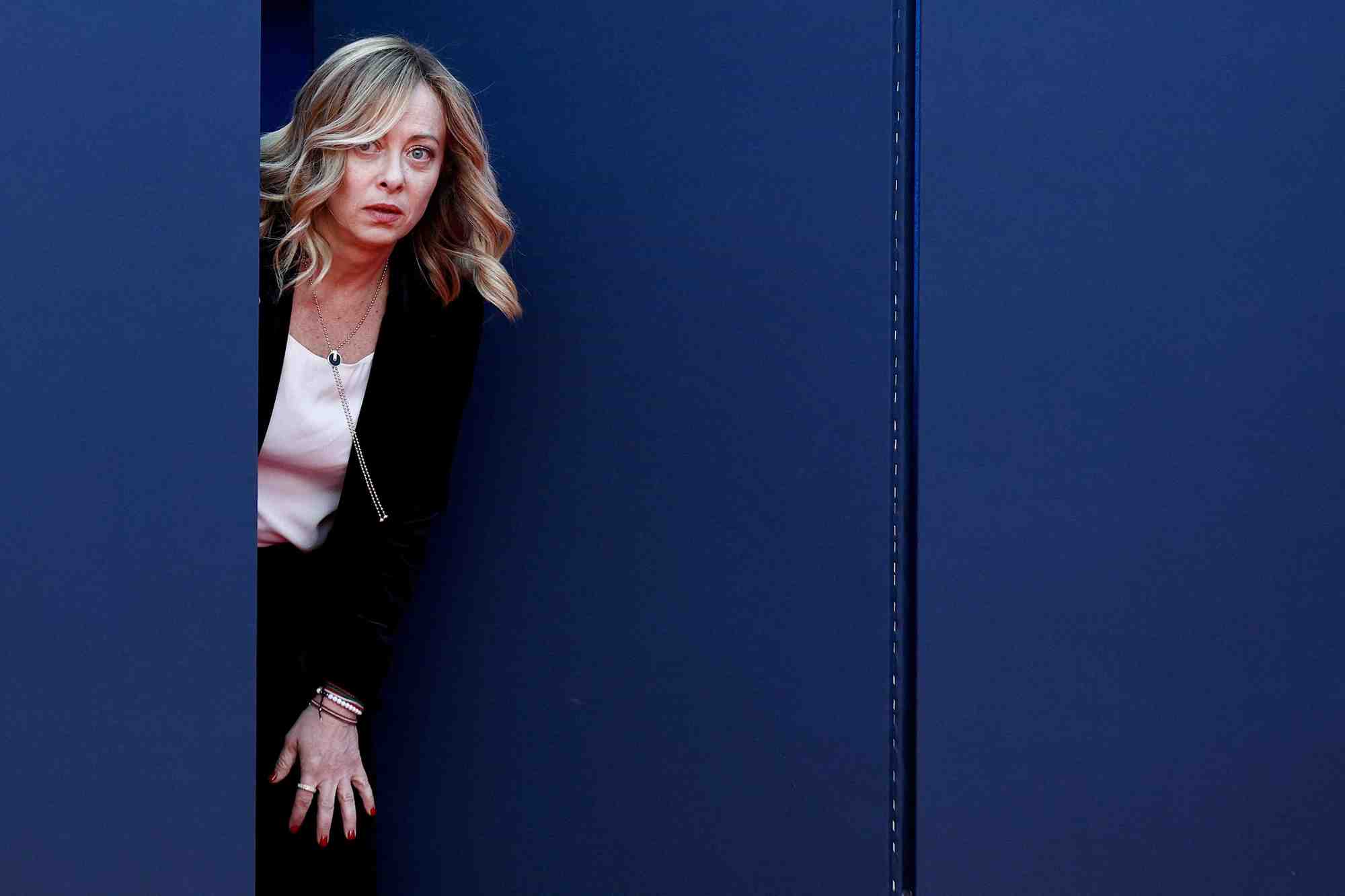 La premiere ministre italienne giorgia meloni