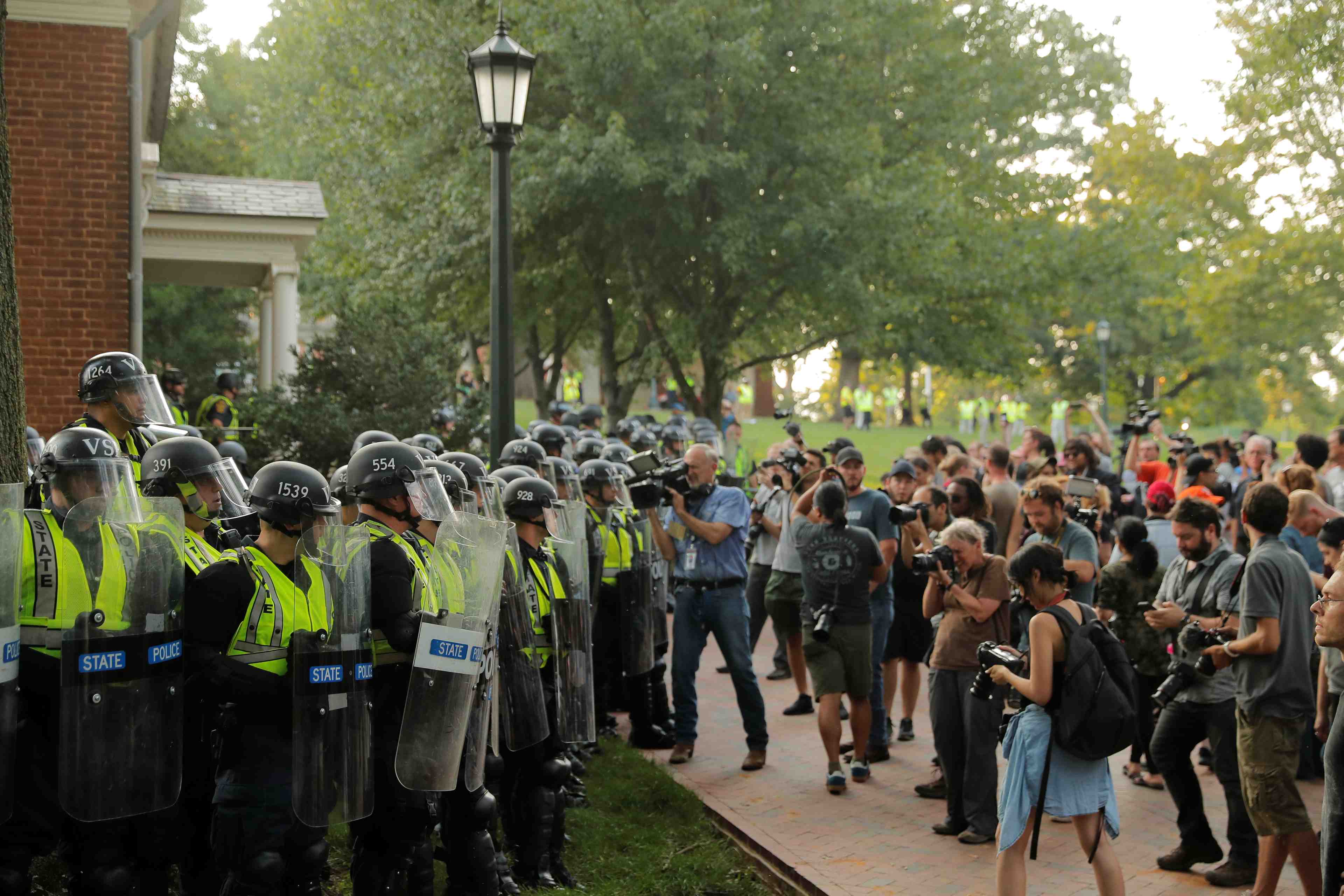 Les supremacistes blancs a washington un an apres charlottesville