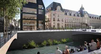 Rennes Palais du Commerce : Citizers groupe FREY (mandataire), ENGIE (promoteur), MVRDV, Bernard Desmoulin (architectes)