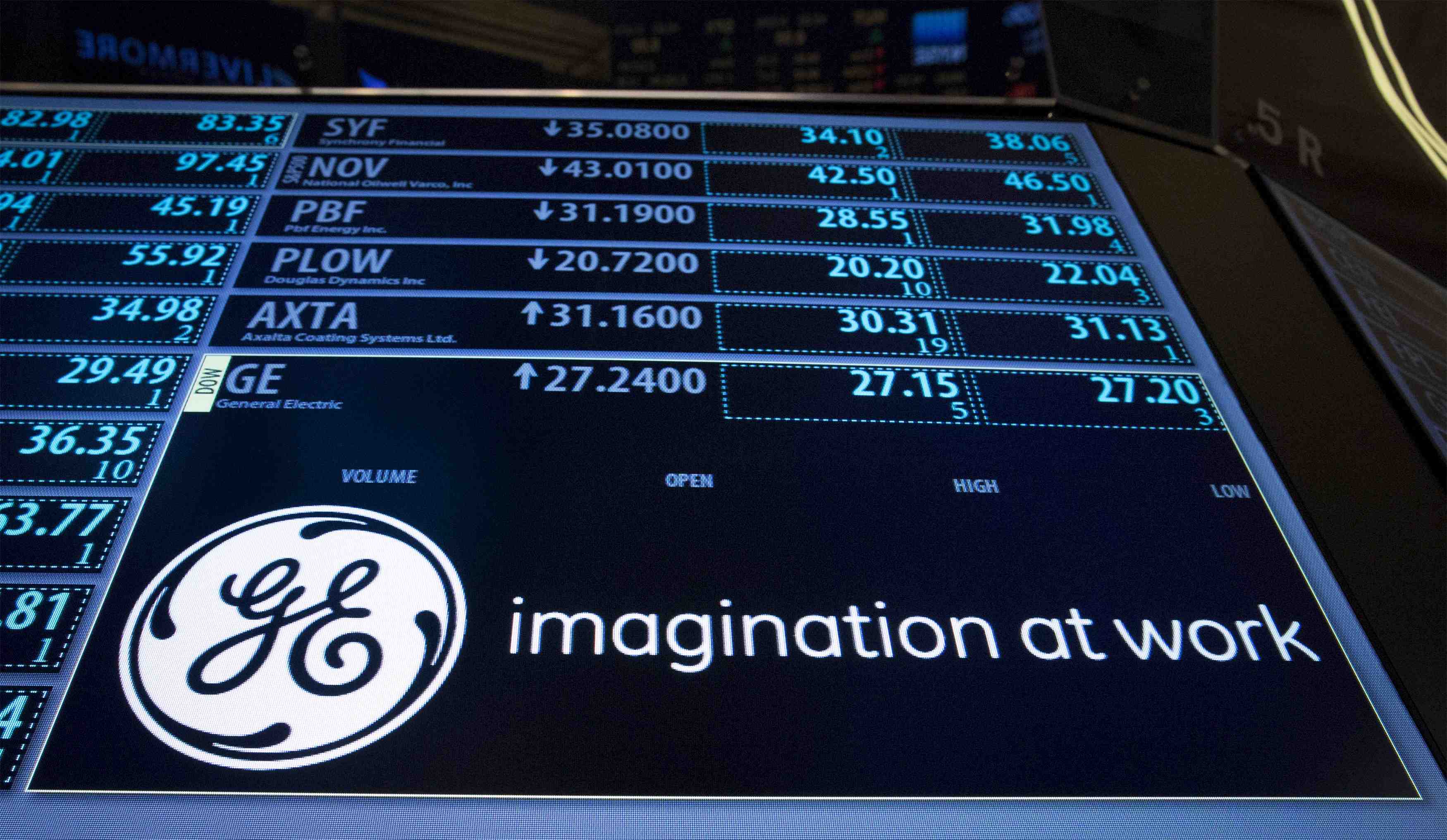 General electric, a suivre sur les marches americains