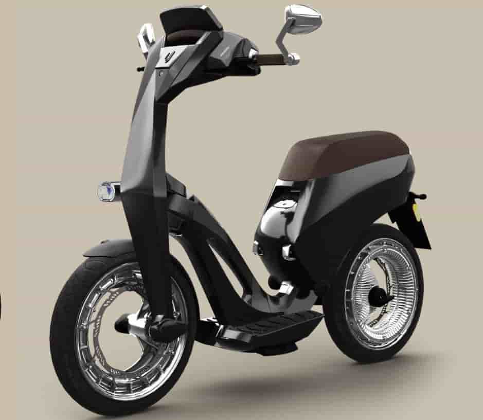 Ujet, le scooter électrique… et pliable