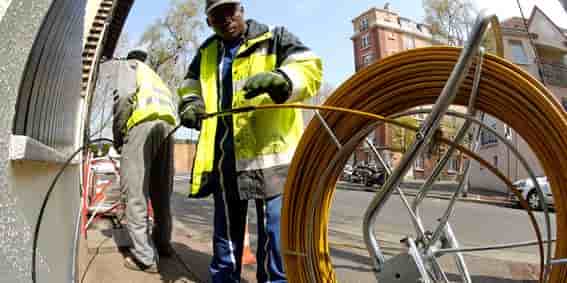 Fibre optique déploiement, cable, câble, optic fiber