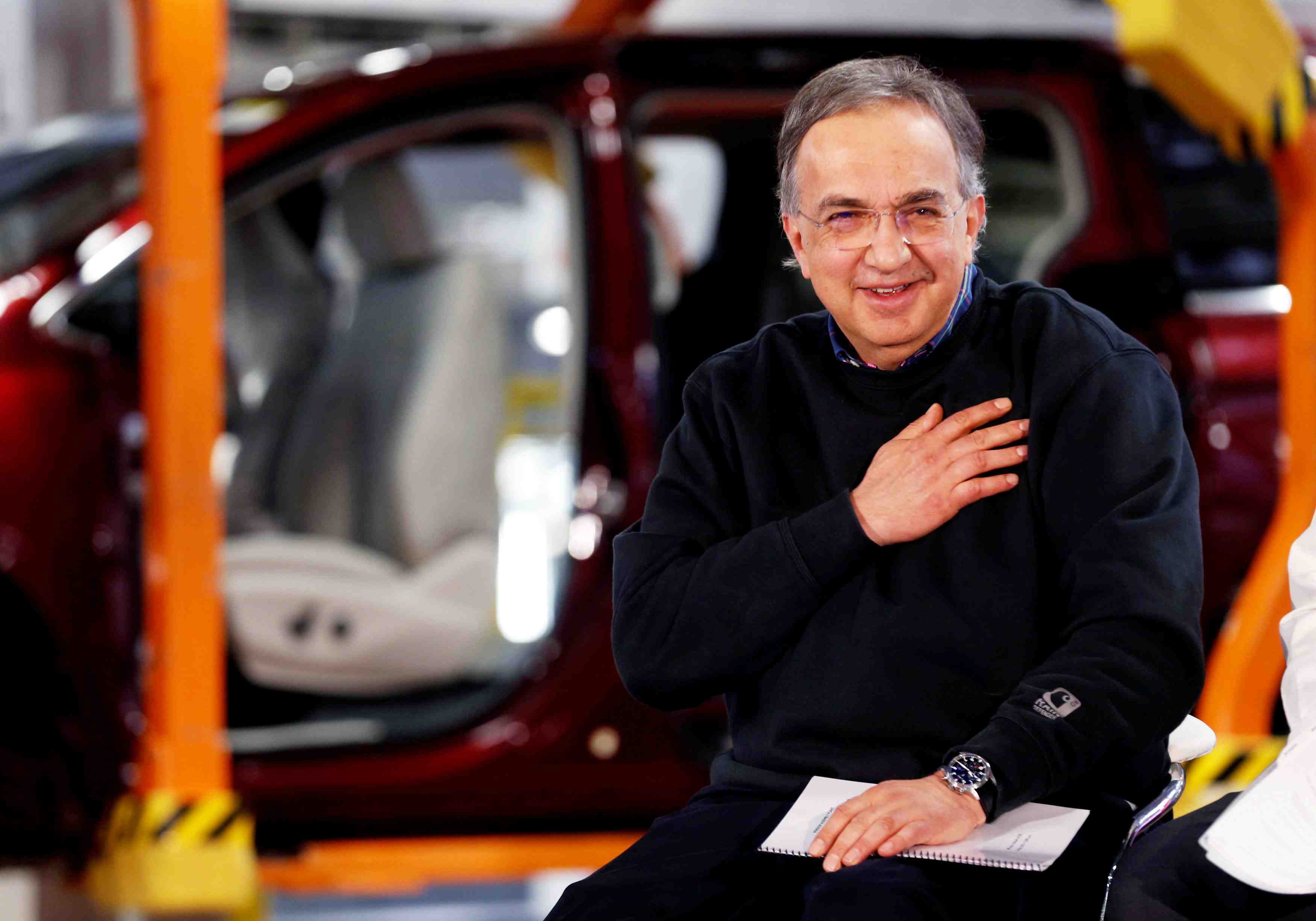 Sergio marchionne remplace a la tete de fiat chrysler