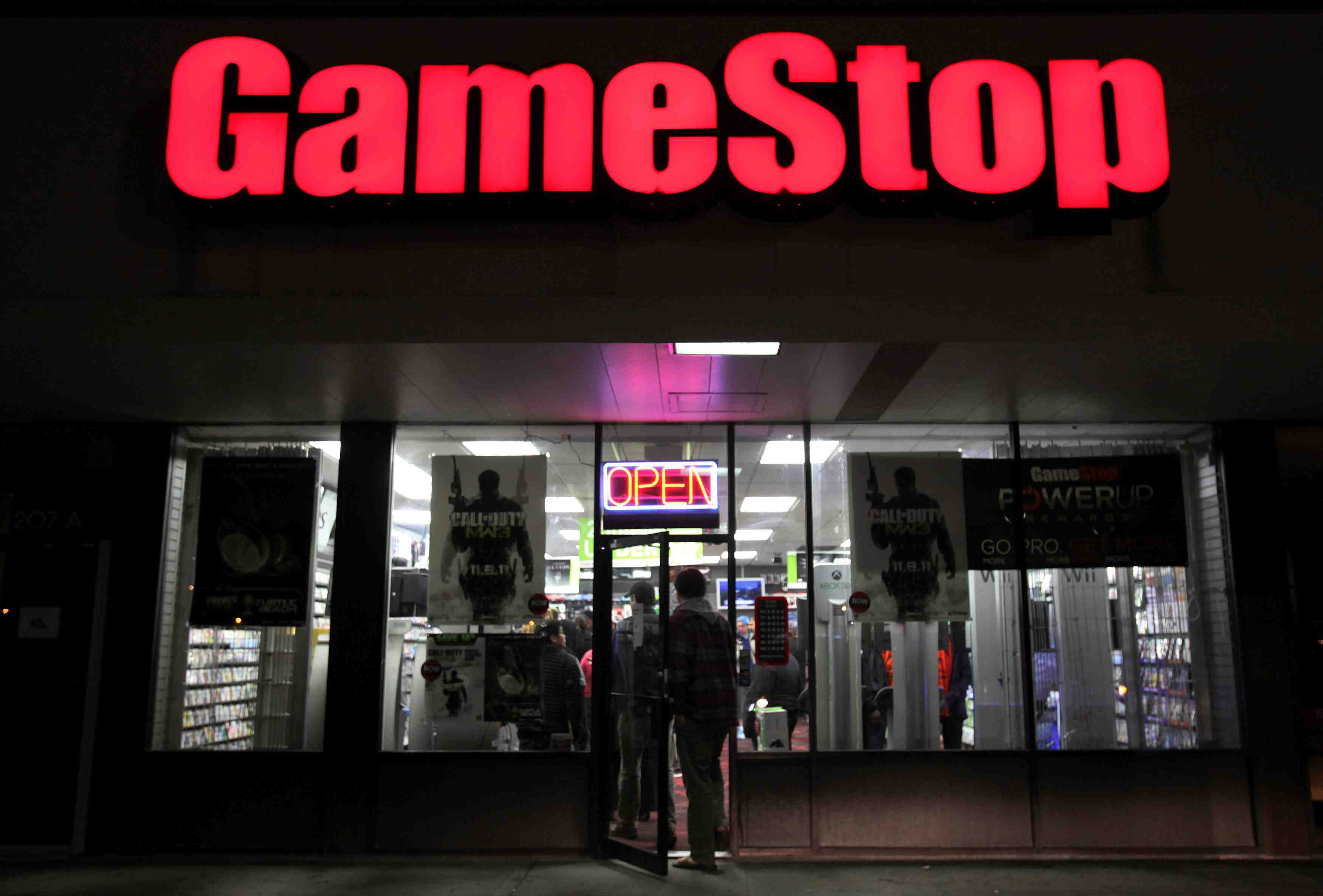 L'action gamestop s'envole de plus de 100%
