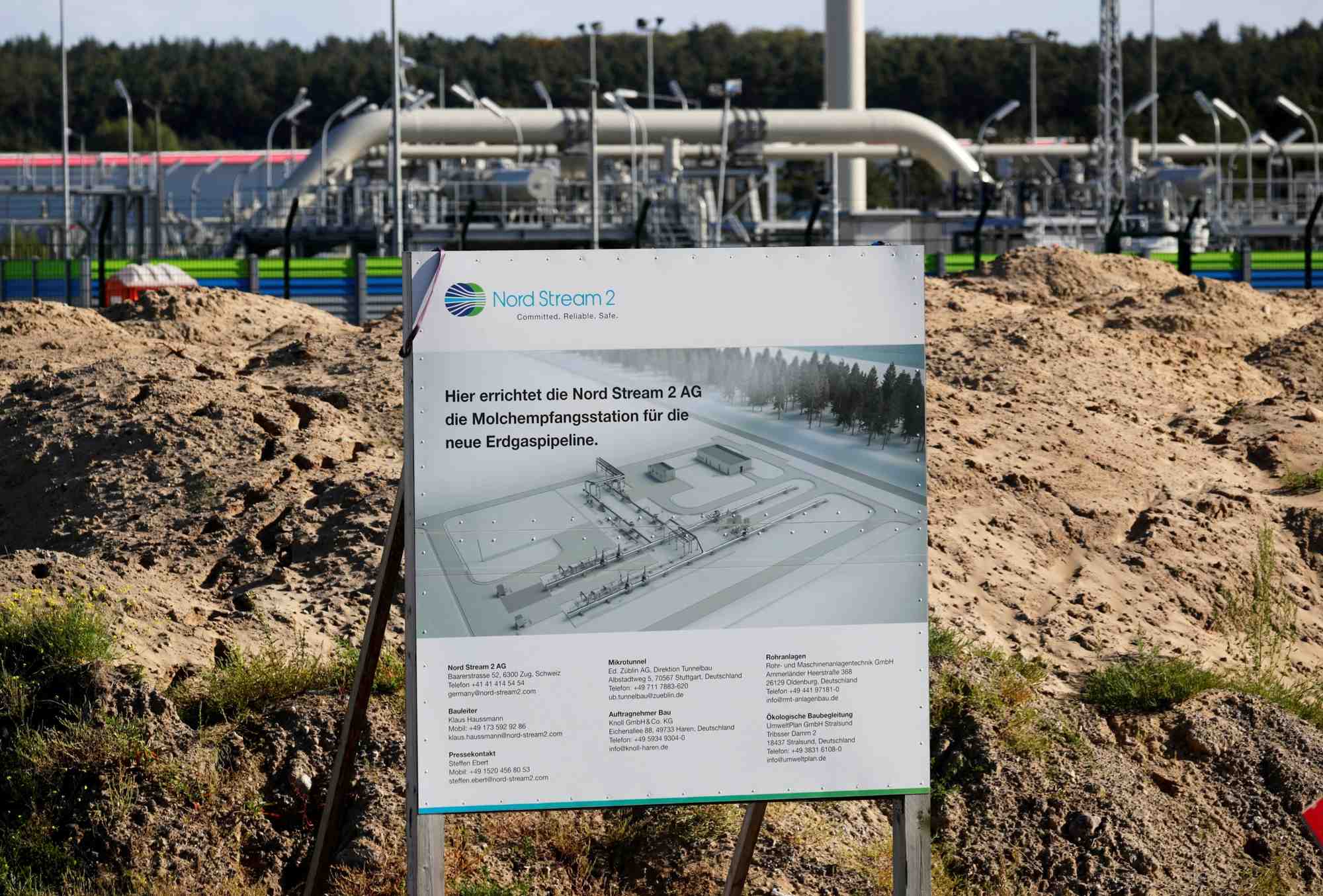 Le gazoduc nord stream 2 restera a sec si la russie agresse l'ukraine, disent les usa