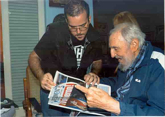 La presse cubaine publie les premieres photos de fidel castro depuis pres de six mois