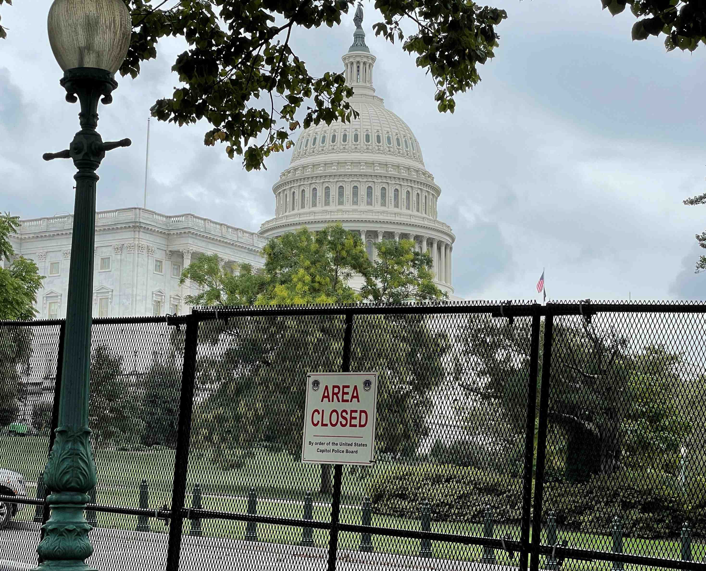 Securite renforcee a washington avant une manifestation pro-trump